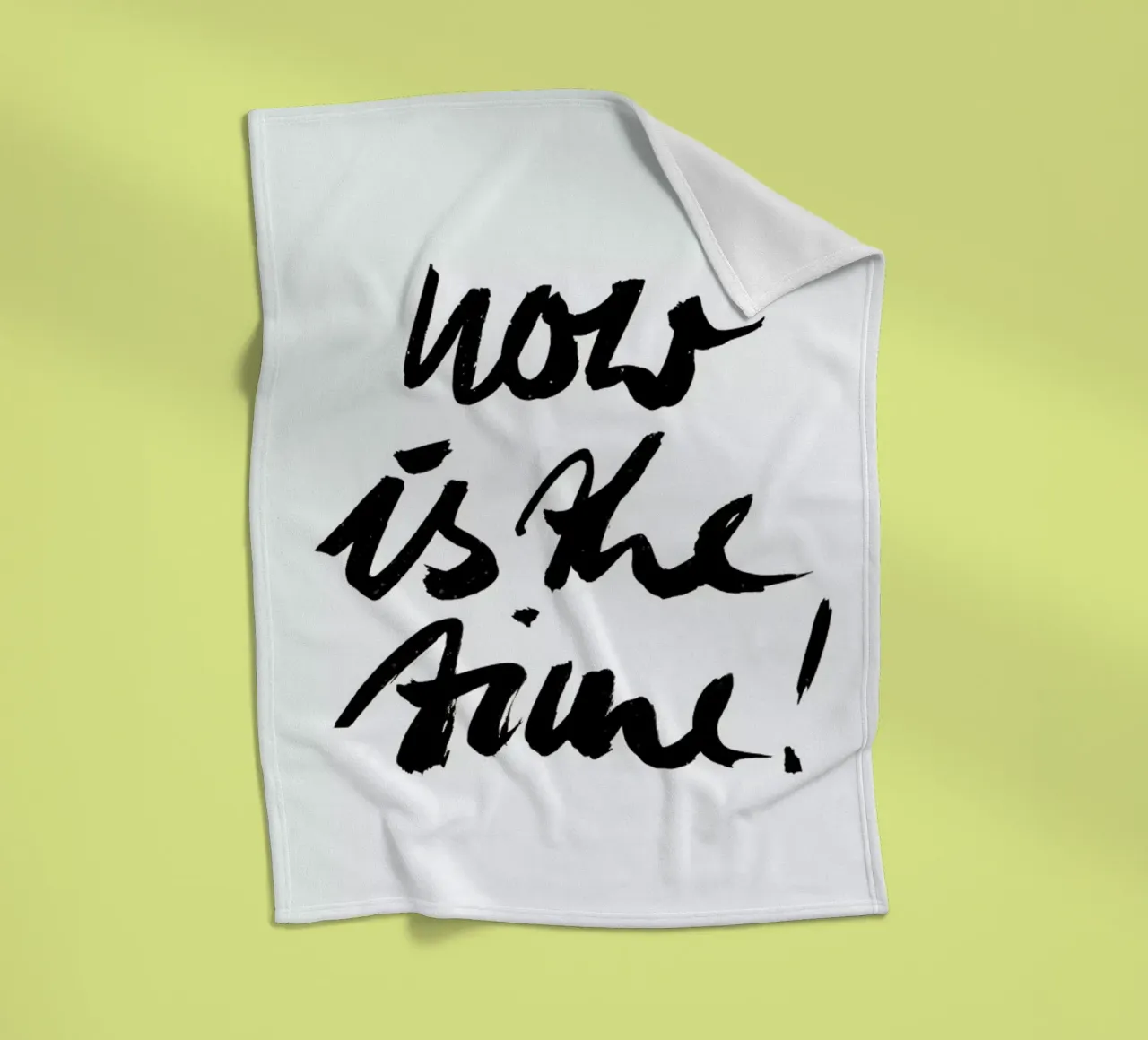 Now Is the Time! coperta in pile da petiteCAPS