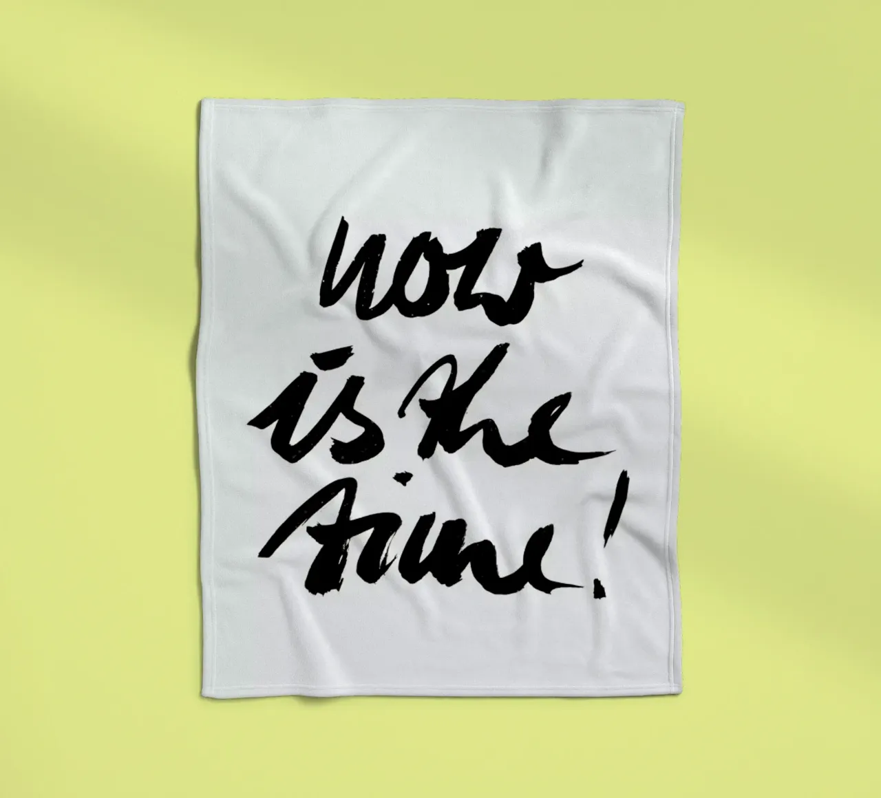 Now Is the Time! coperta in pile da petiteCAPS