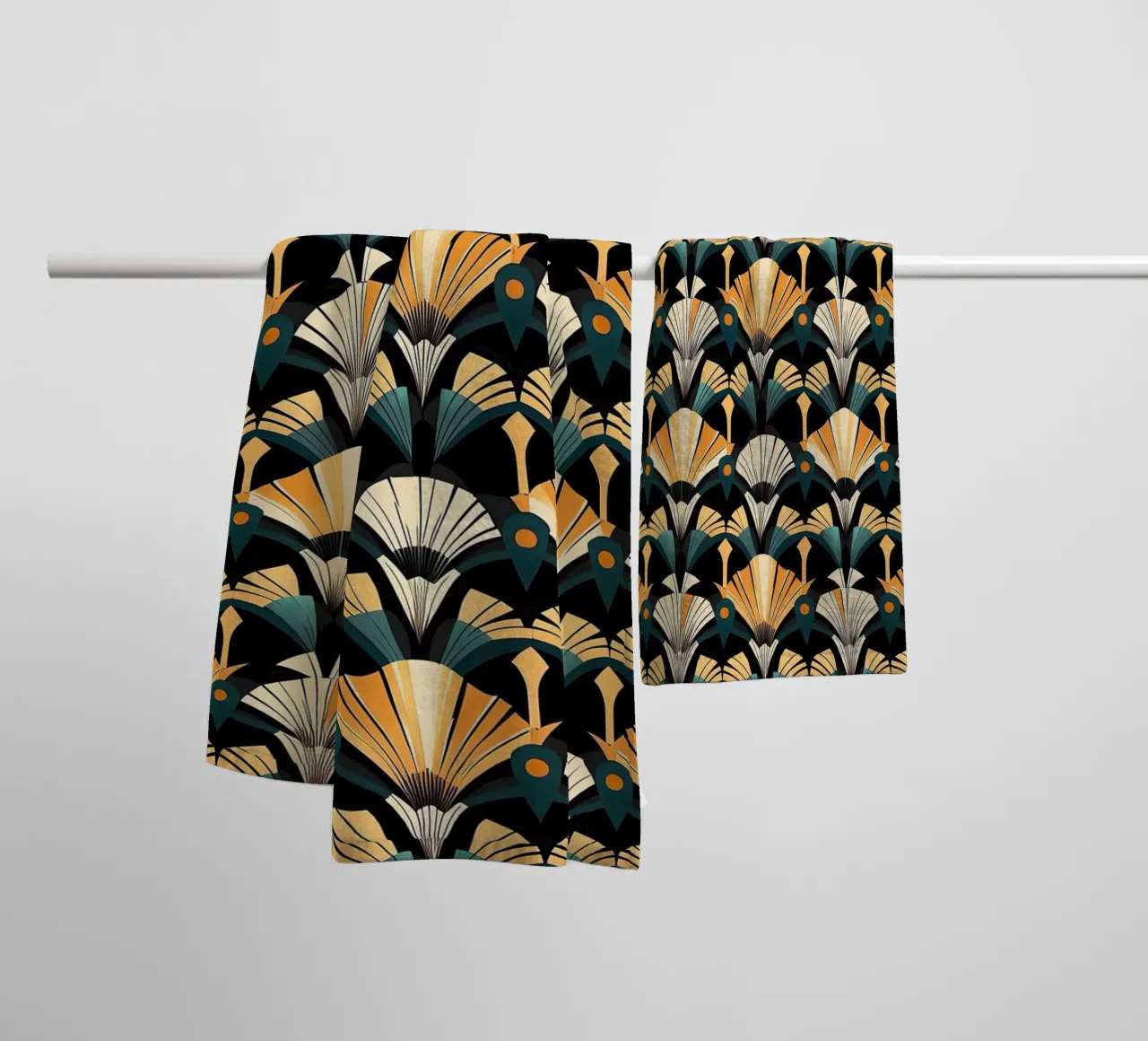 Art Deco asciugamano da bagno da Golden Era