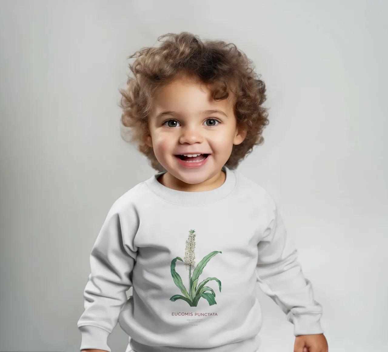 Fiore d'ananas o Eucomis punctata felpa neonato da Vintagrafica