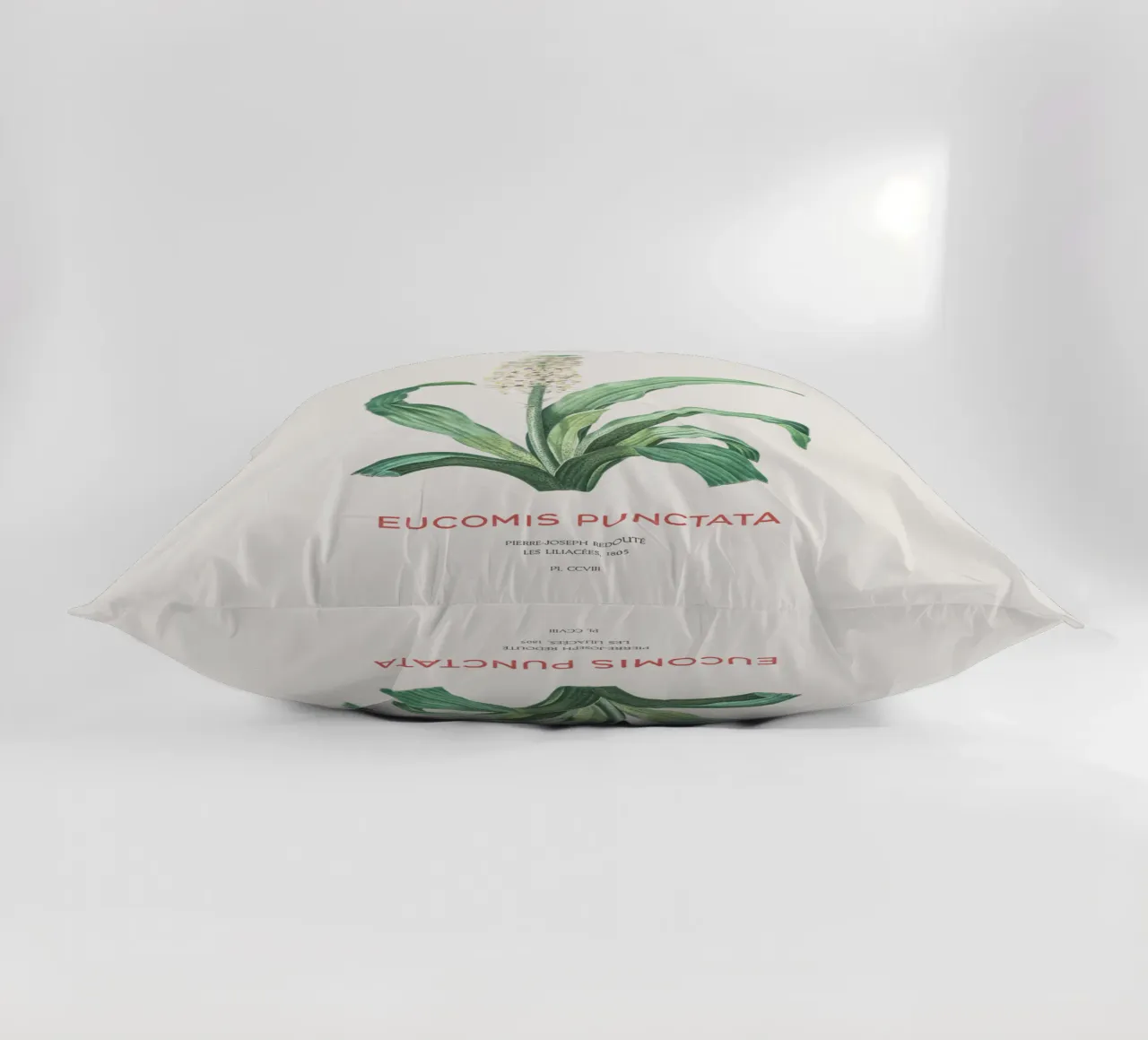 Fiore d'ananas o Eucomis punctata cuscino da Vintagrafica