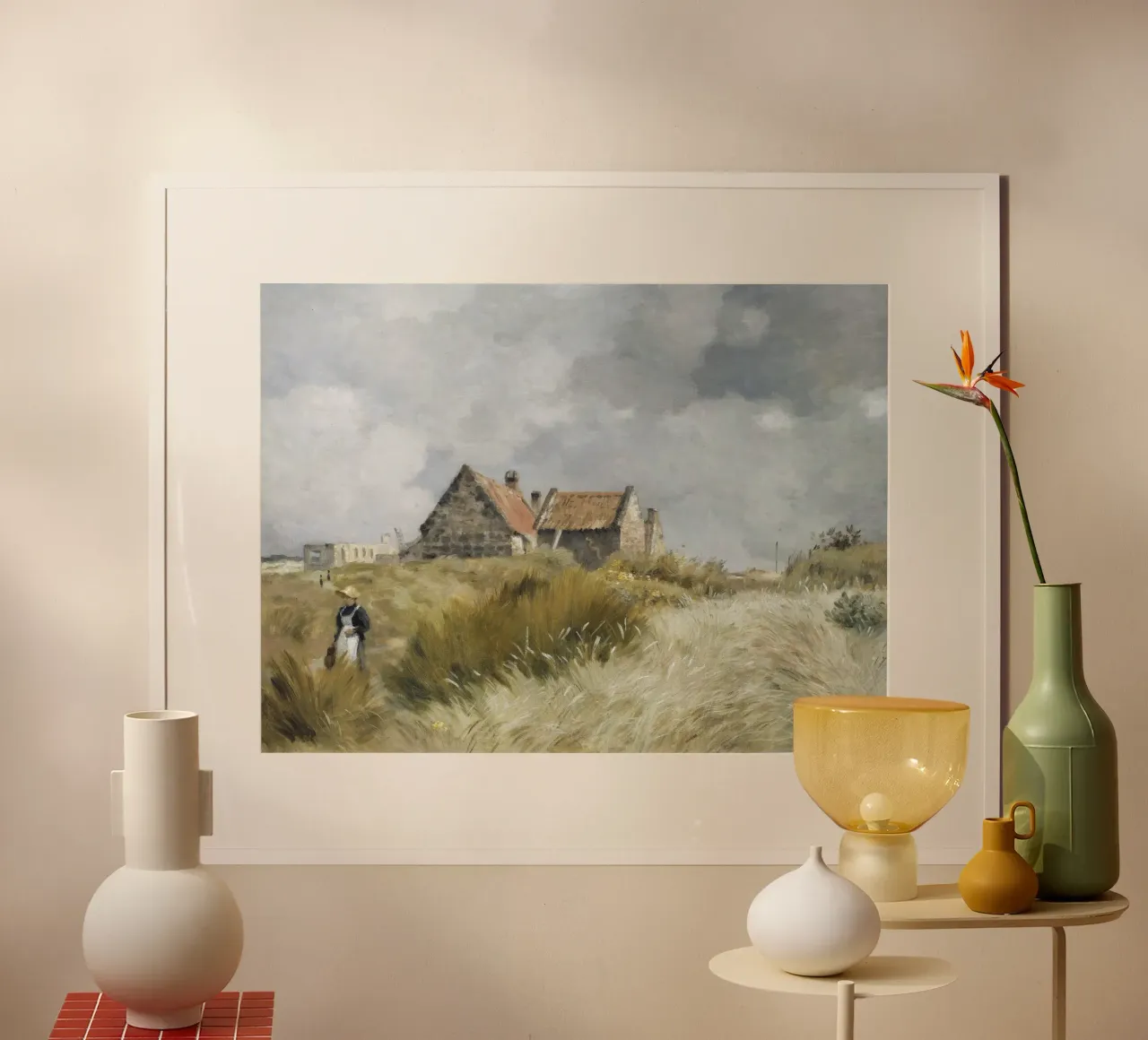 Cottage Landscape poster da apoloprints