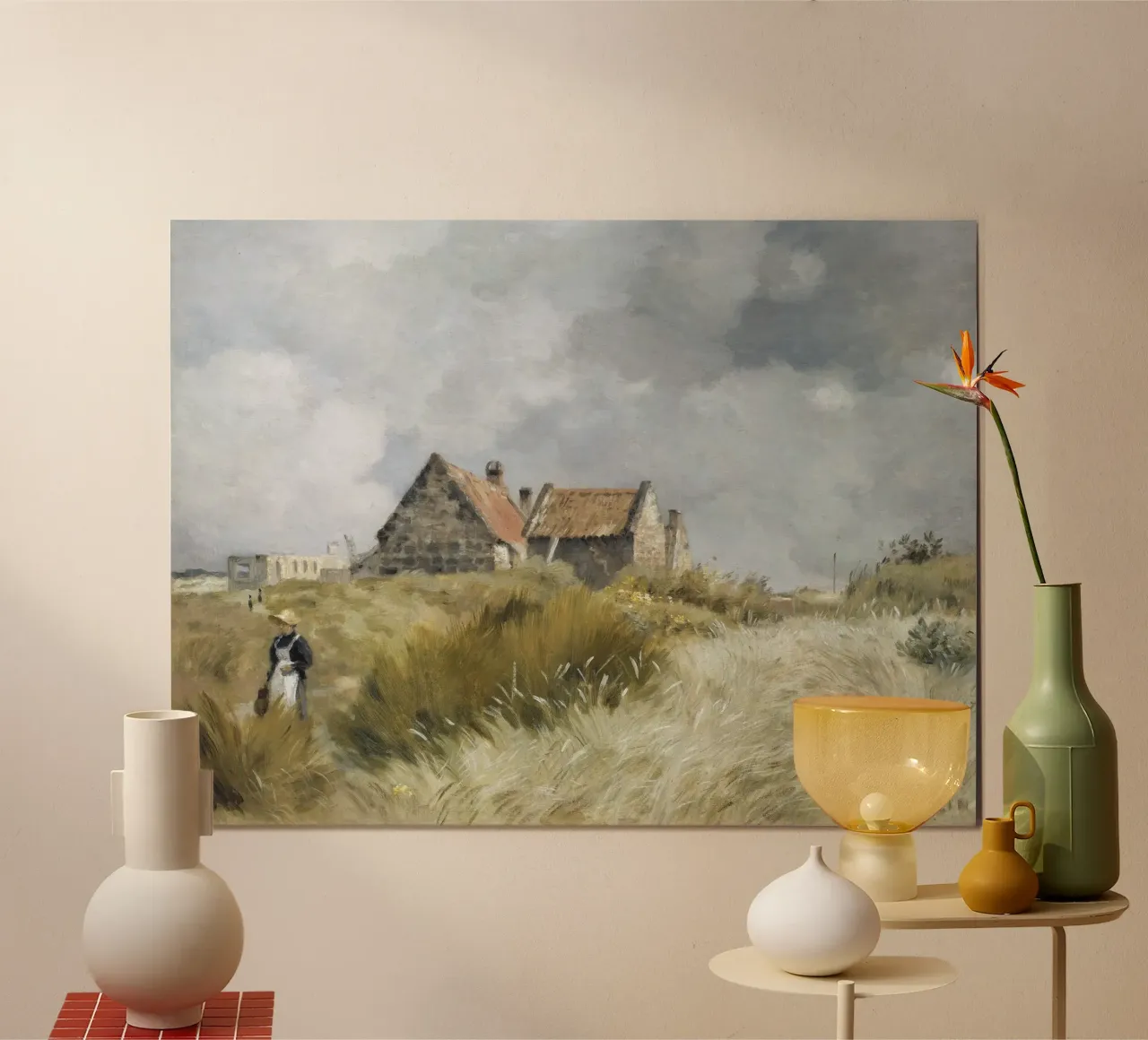 Cottage Landscape poster da apoloprints