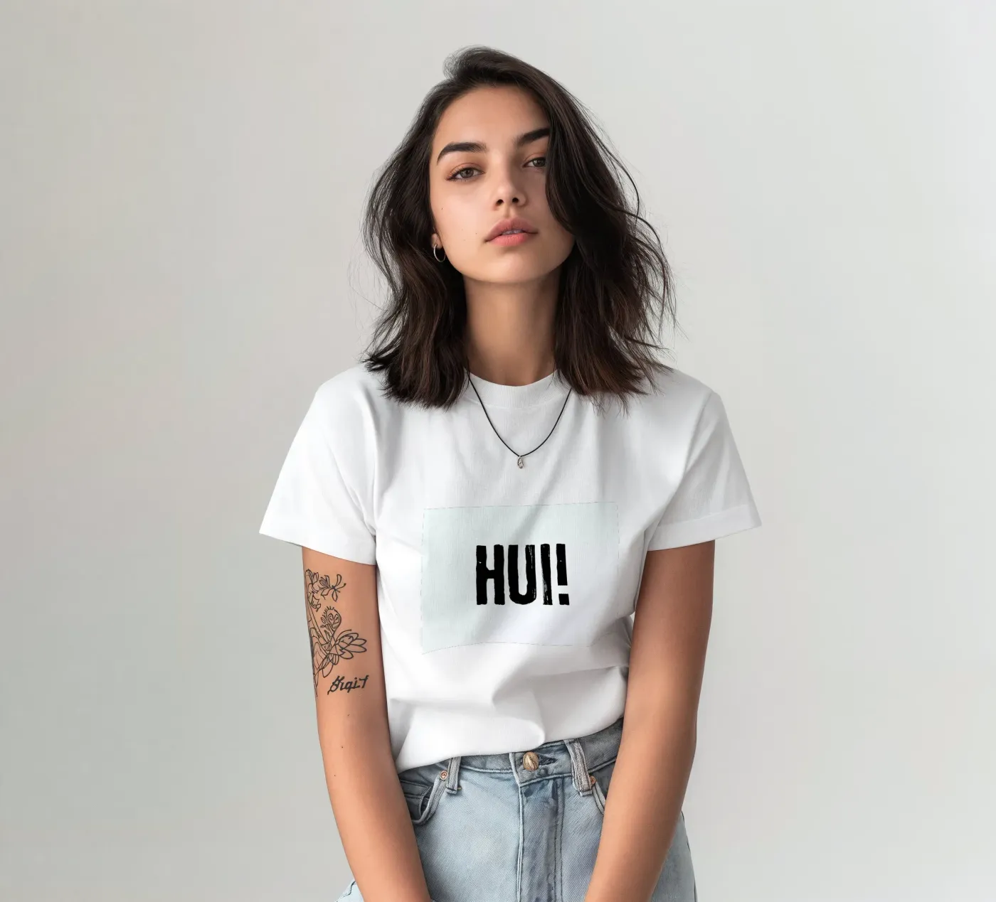 HUI! t-shirt da petiteCAPS