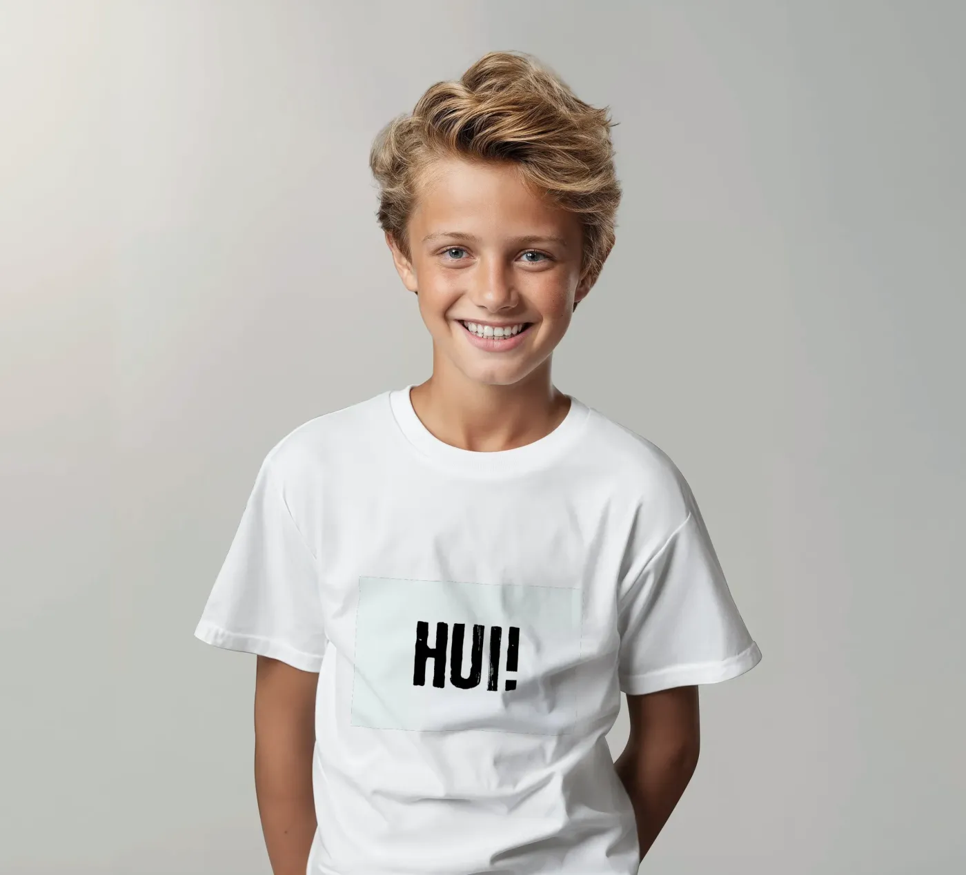 HUI! kinder t-shirt van petiteCAPS