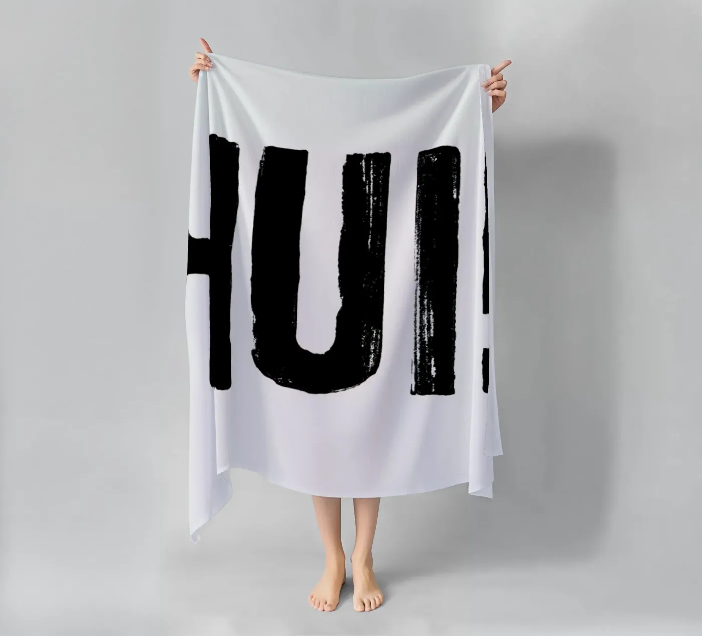HUI! beach towel by petiteCAPS