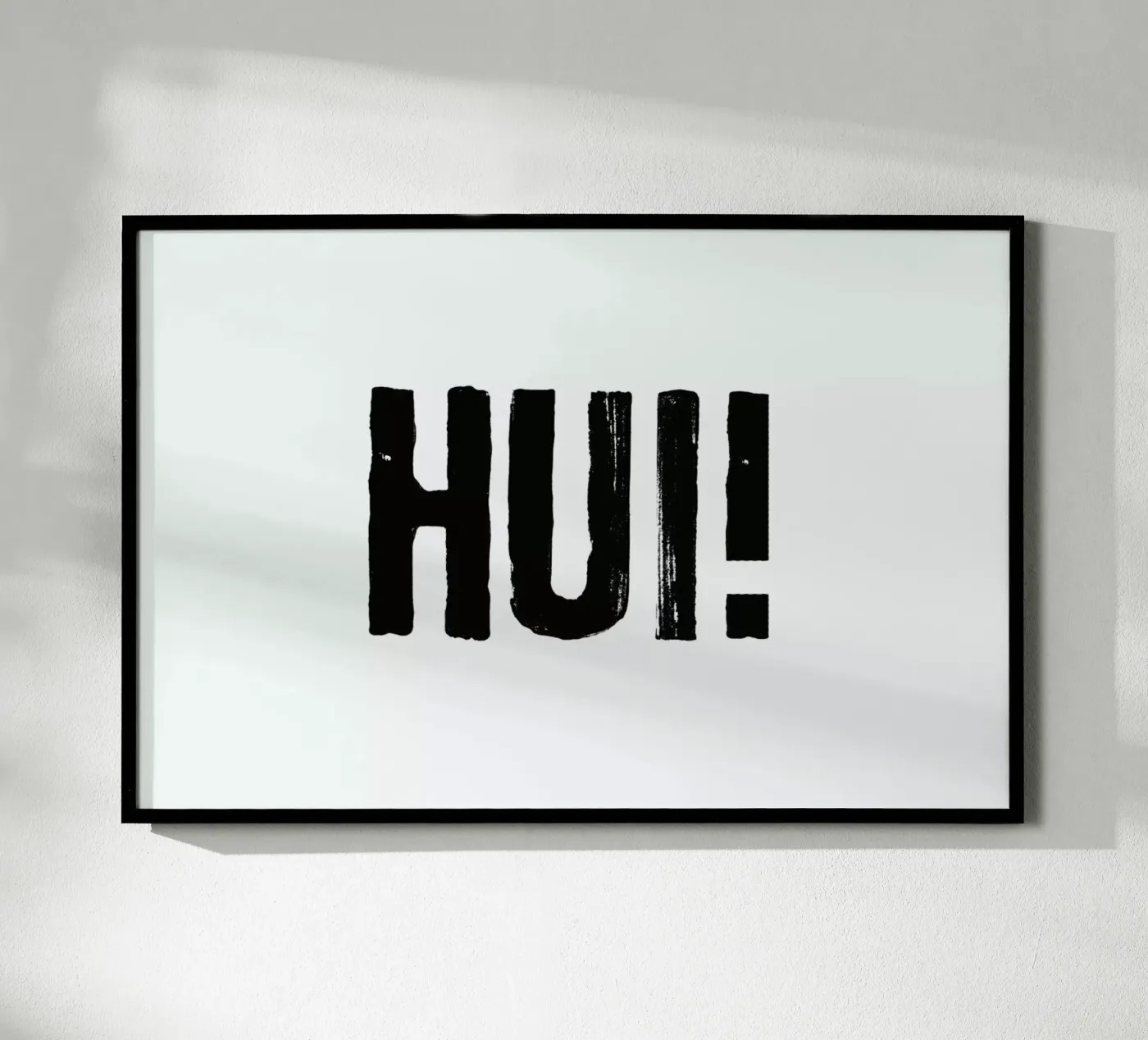 HUI! poster van petiteCAPS