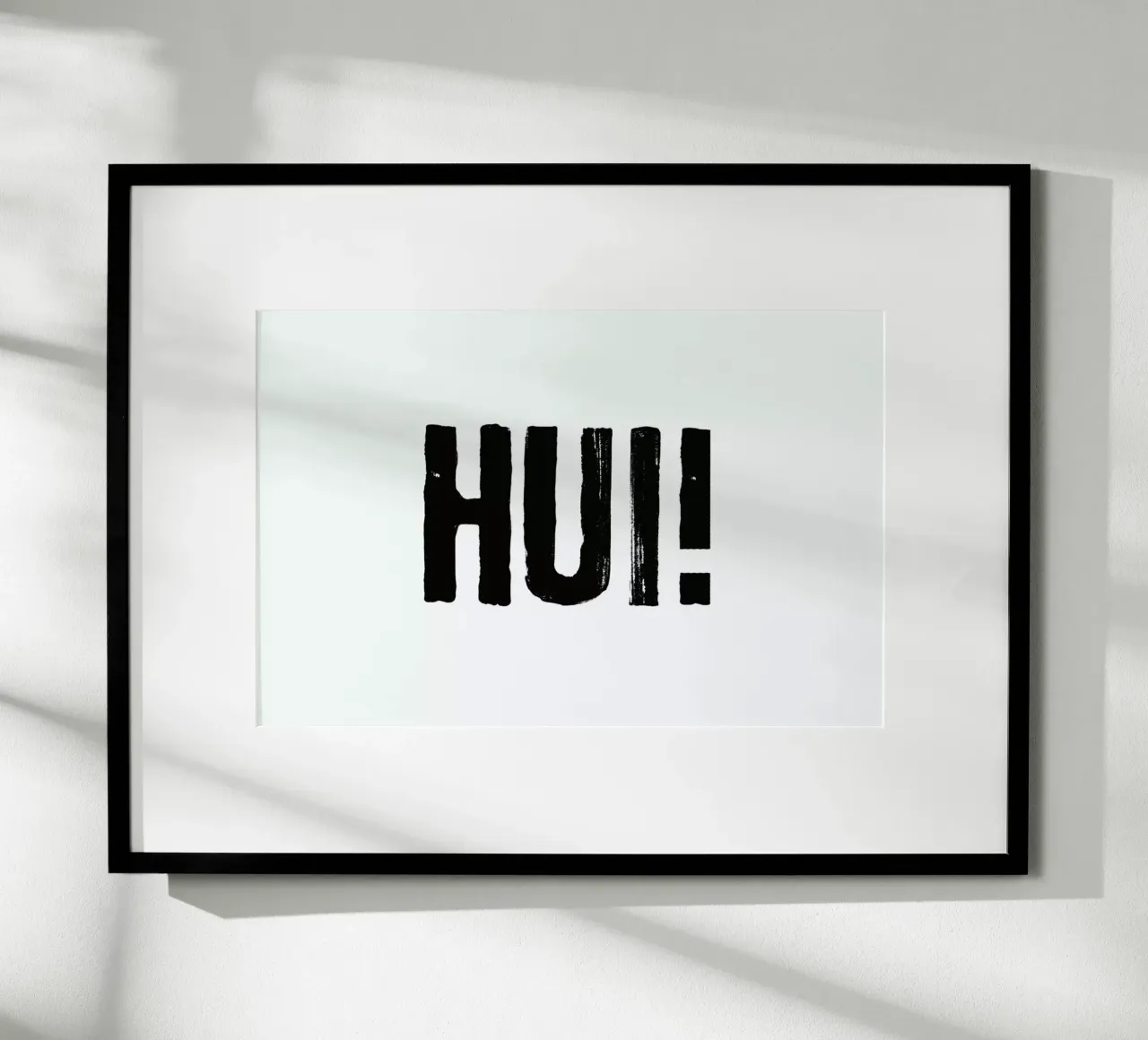 HUI! poster van petiteCAPS