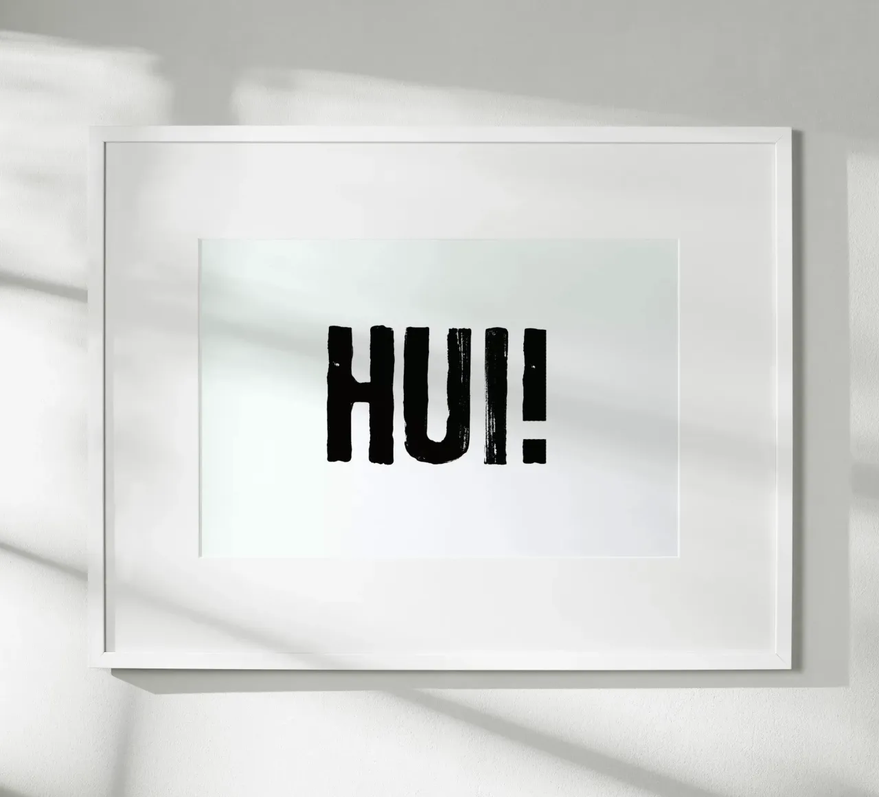 HUI! poster van petiteCAPS