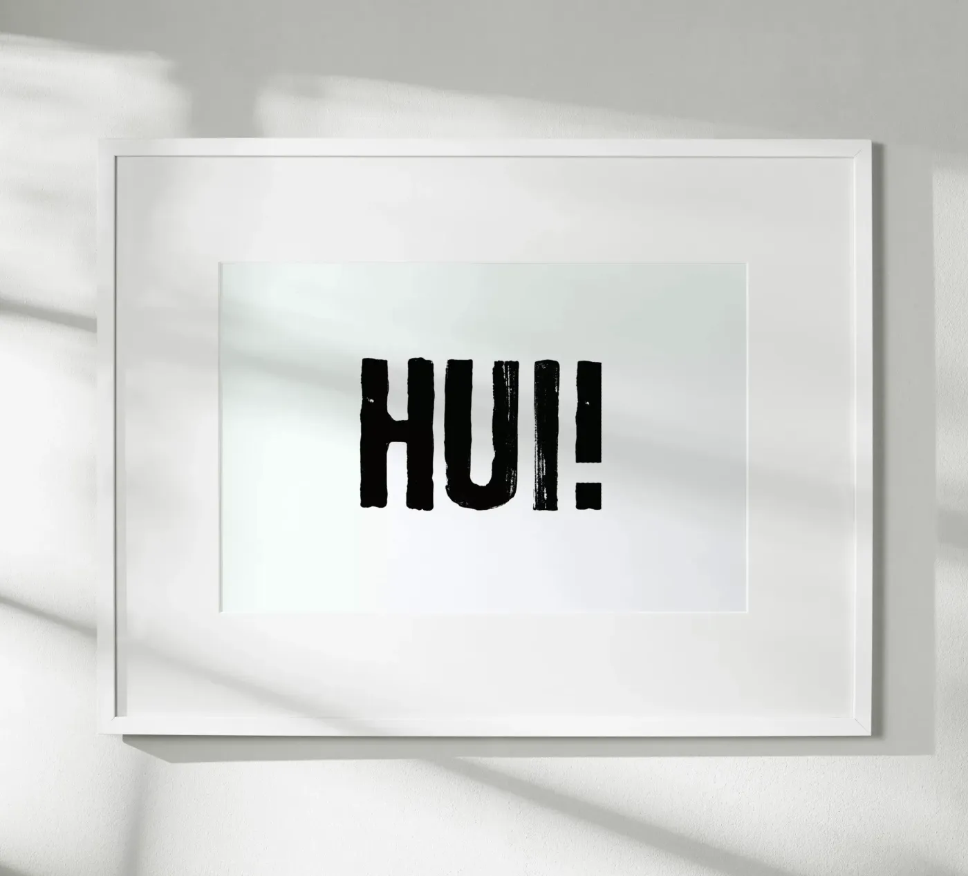 HUI! poster van petiteCAPS