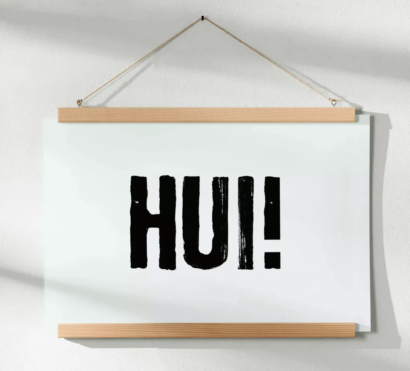 HUI! poster van petiteCAPS