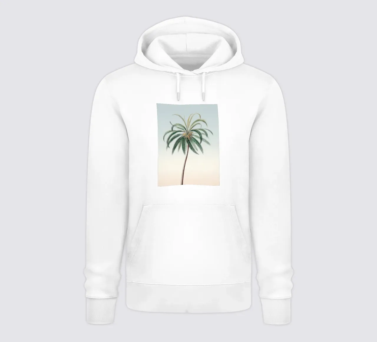Palm Tree Sunset felpa con cappuccio da apoloprints
