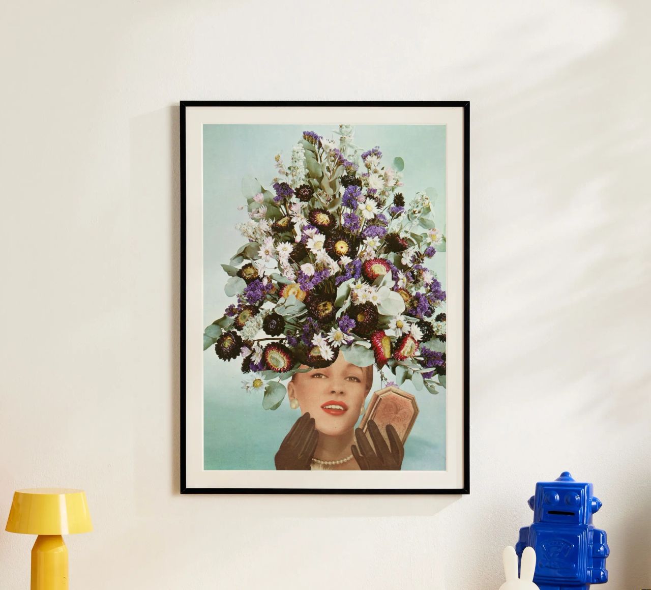 Floral Fashions III poster by Cassia Beck Collage