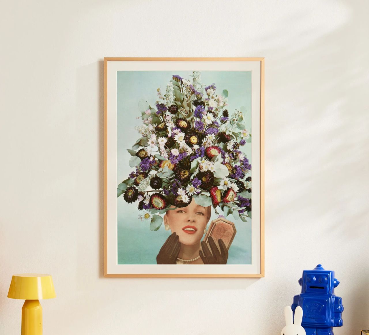 Floral Fashions III poster by Cassia Beck Collage