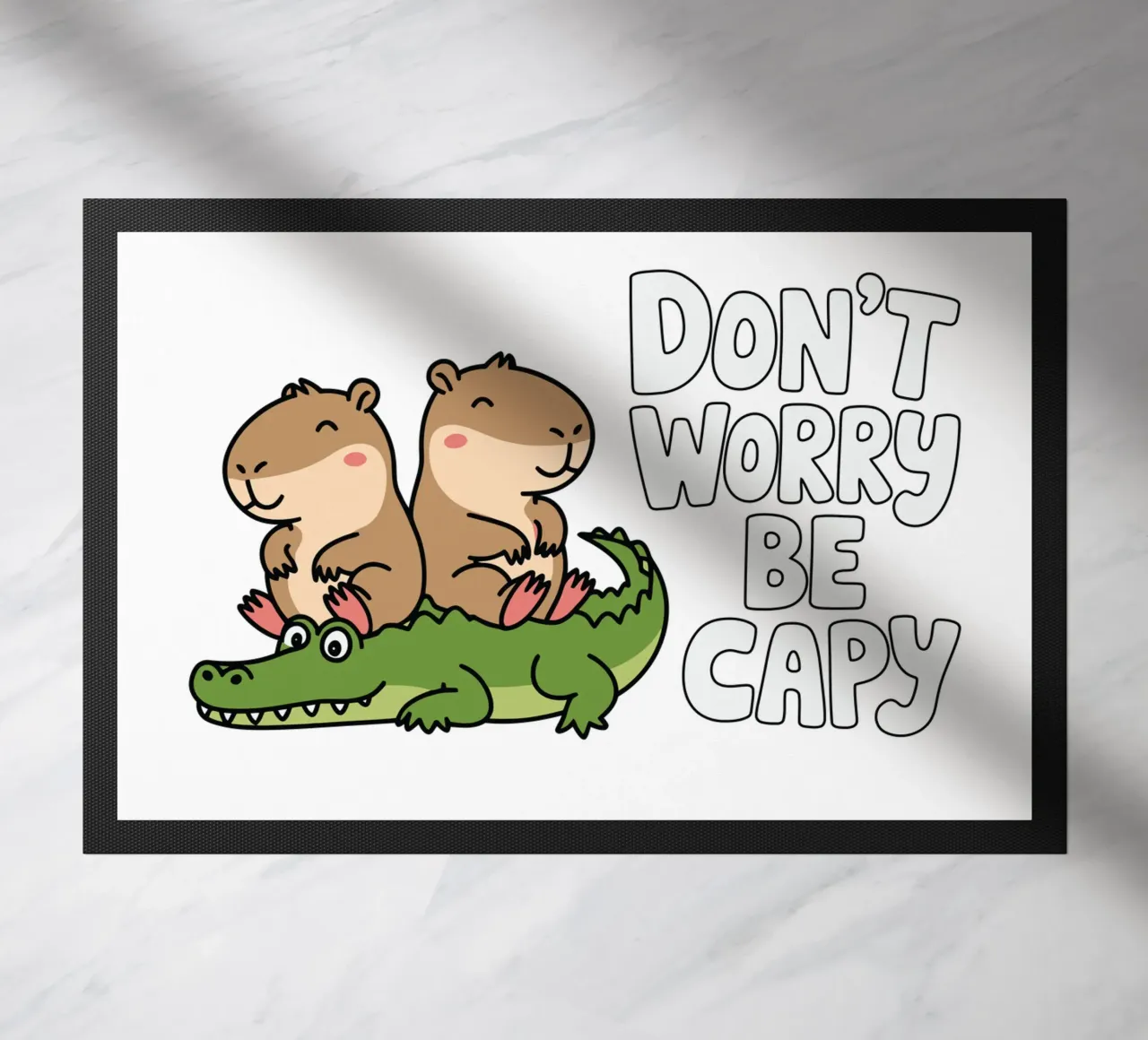 Don't Worry Be Capy zerbino da edsonramosart