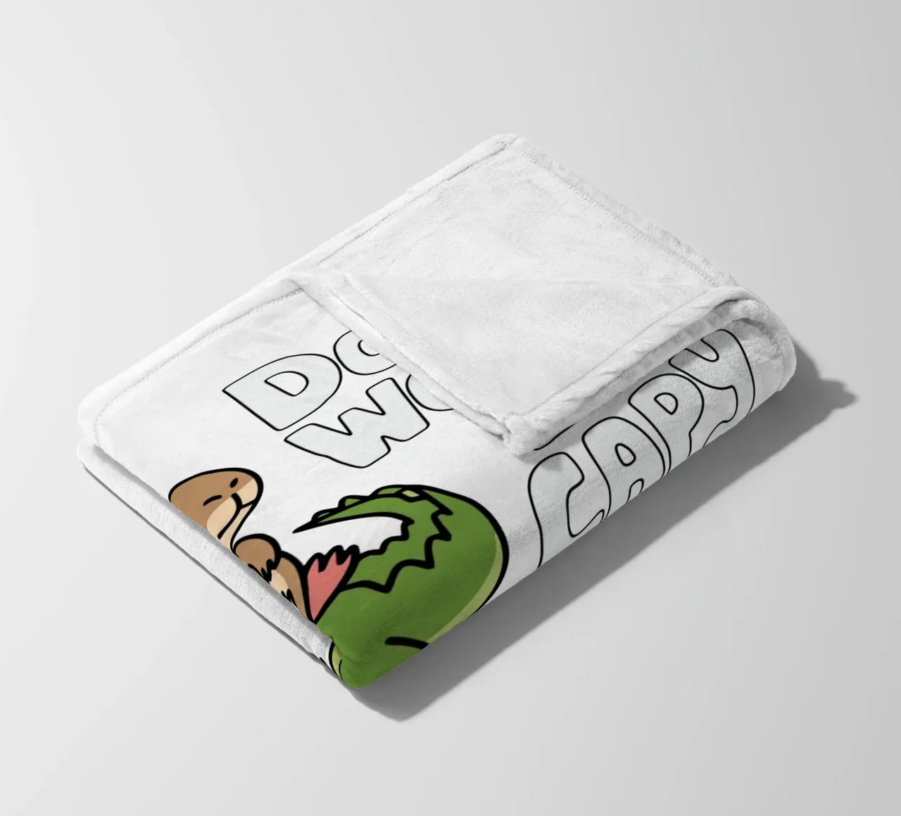 Don't Worry Be Capy coperta in pile da edsonramosart