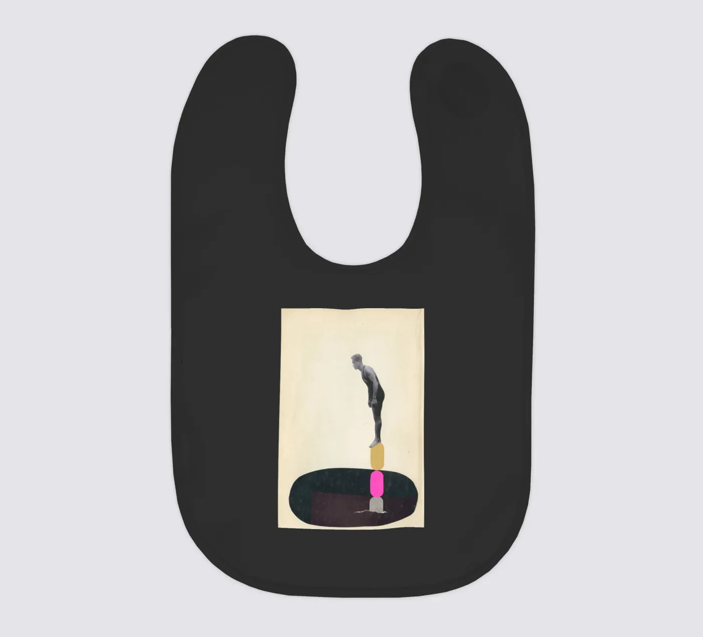 Rock Pool Babylätzchen von Cassia Beck Collage