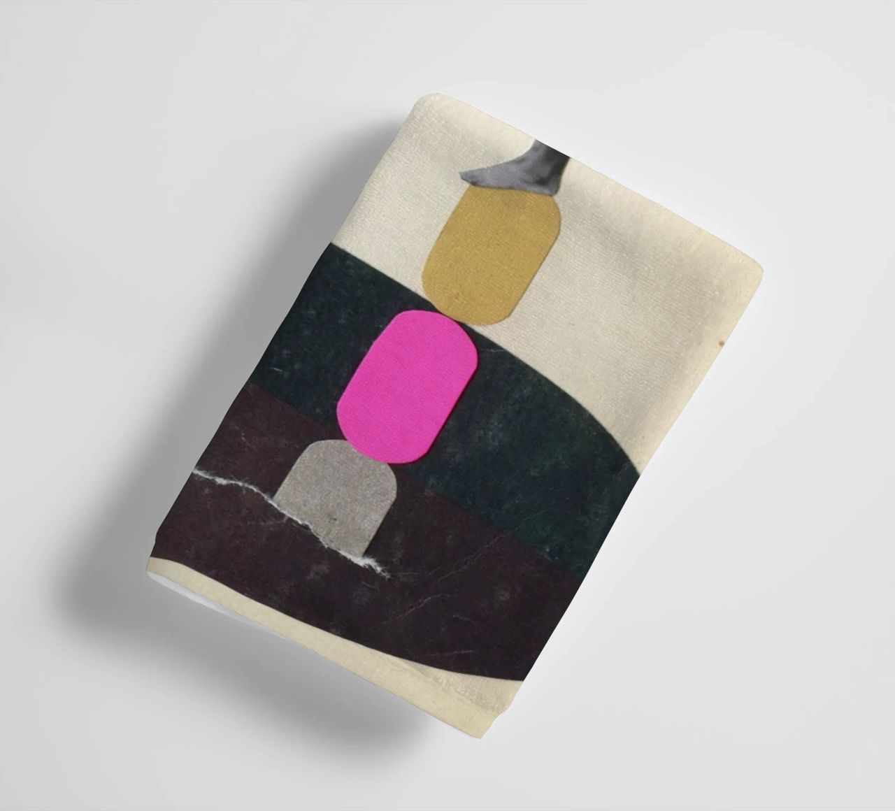Rock Pool towel by Cassia Beck Collage