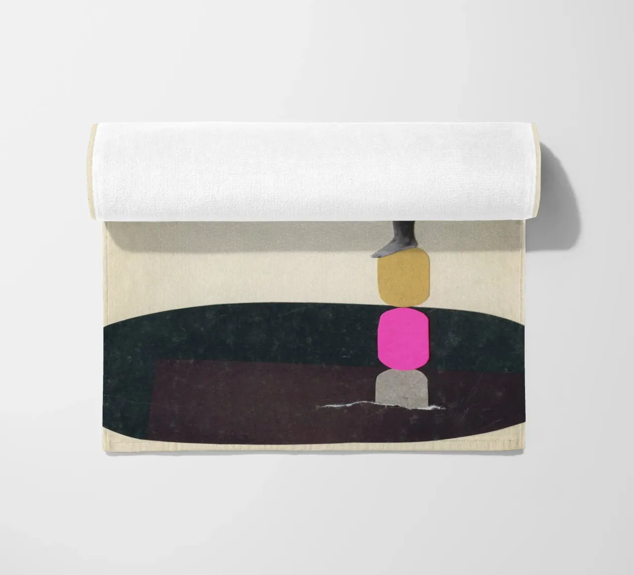 Rock Pool telo mare da Cassia Beck Collage