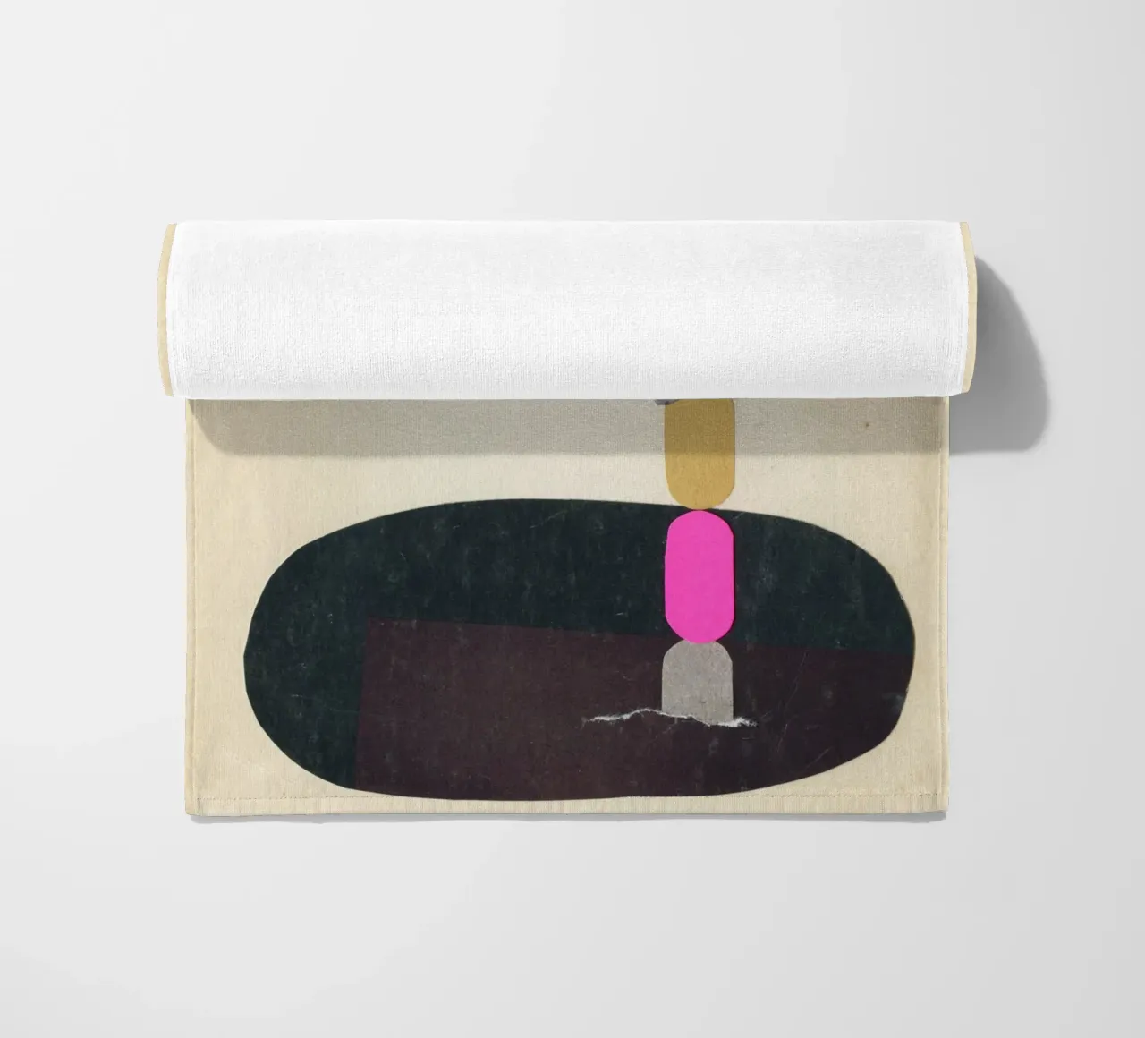 Rock Pool telo mare da Cassia Beck Collage