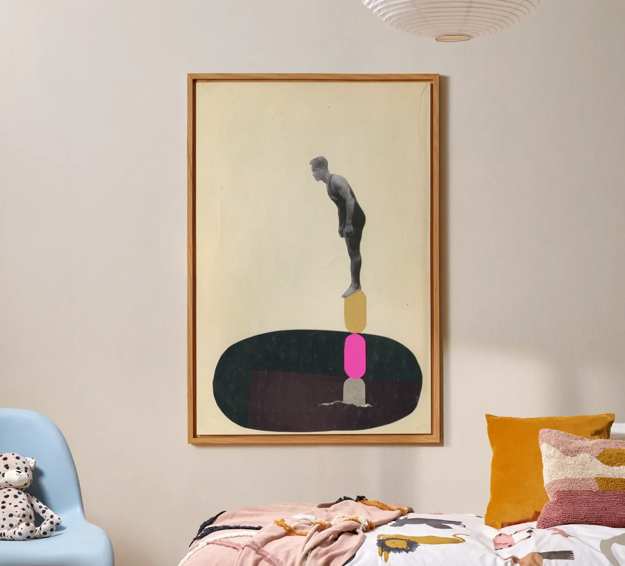 Rock Pool forex plate by Cassia Beck Collage