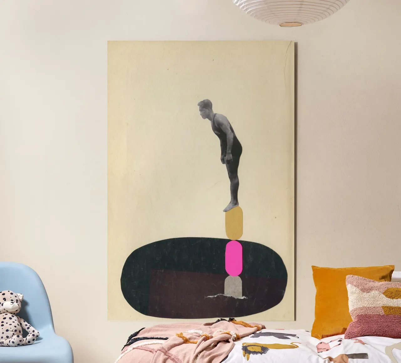 Rock Pool forex plate by Cassia Beck Collage