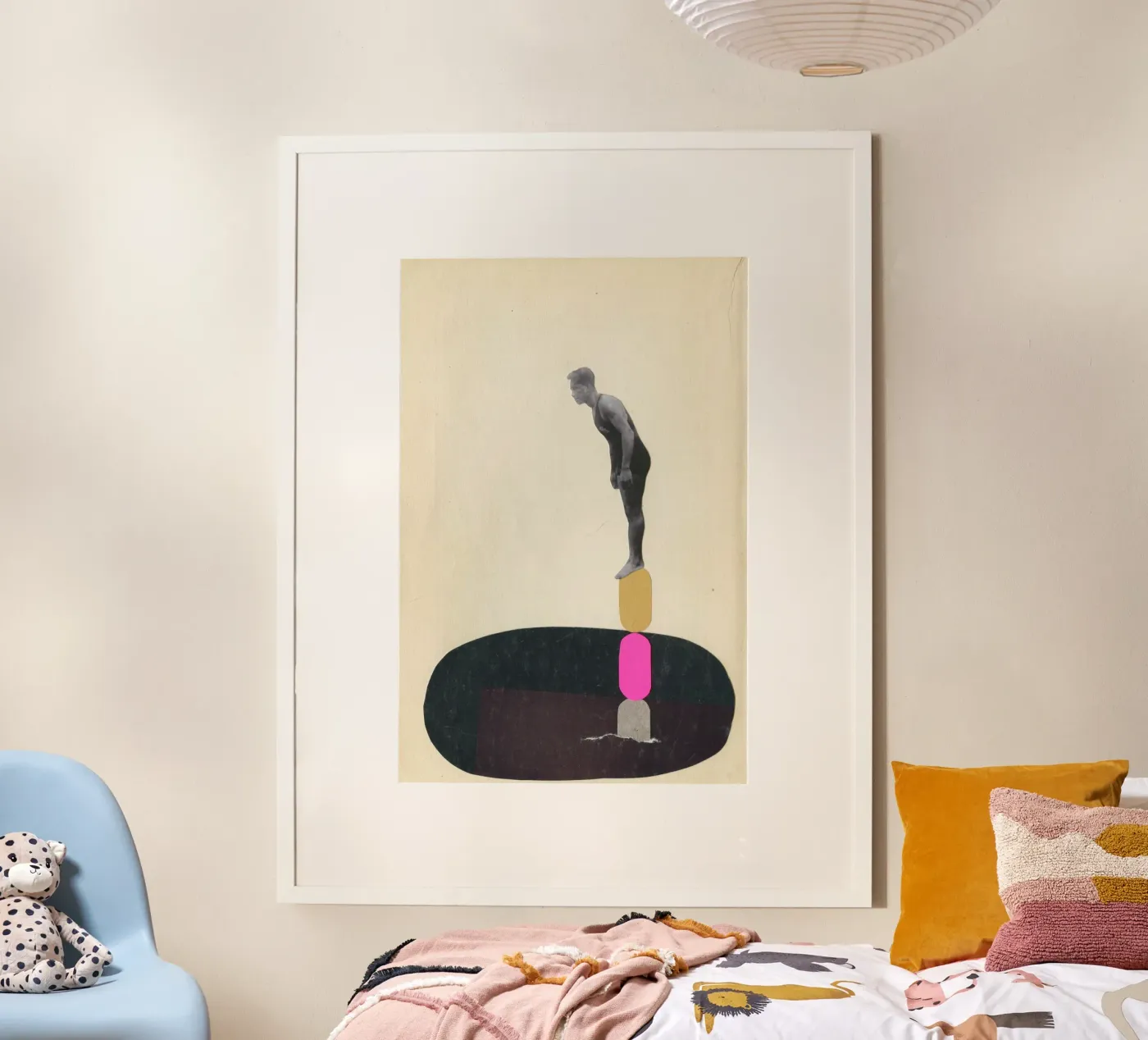 Rock Pool poster van Cassia Beck Collage