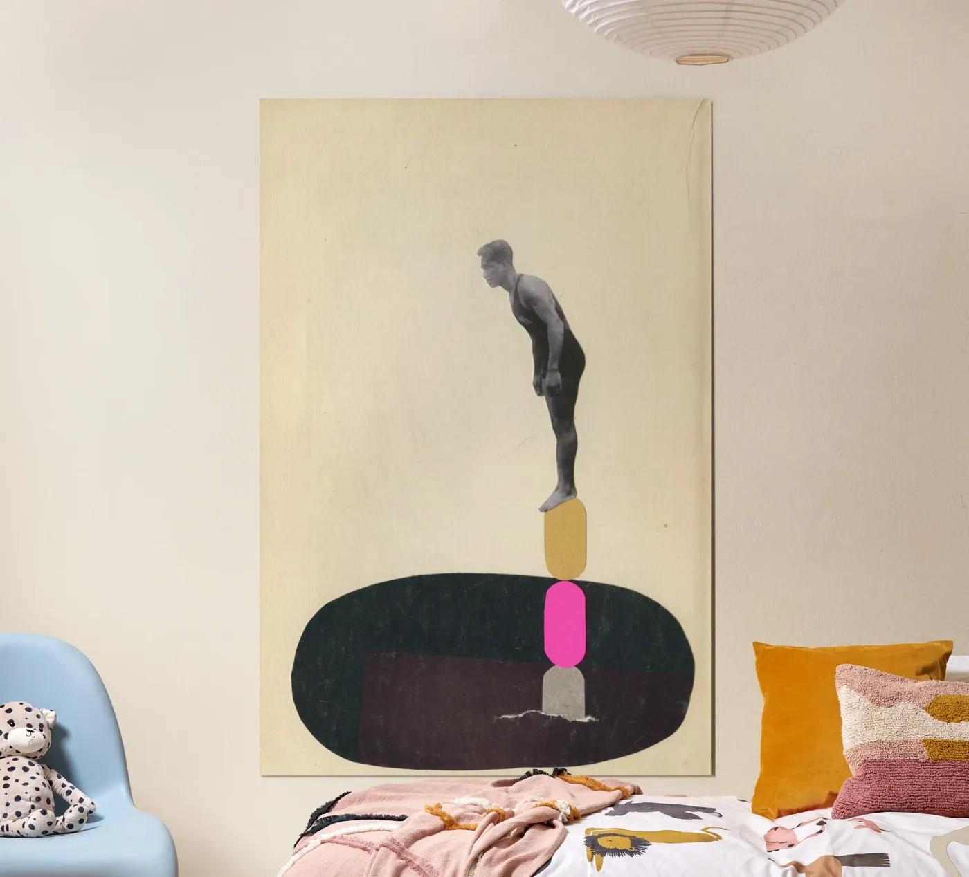 Rock Pool poster van Cassia Beck Collage