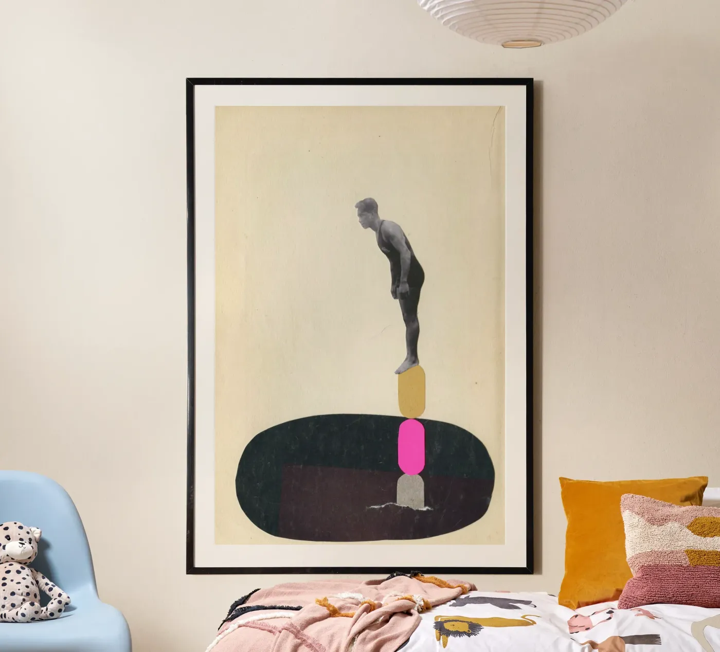 Rock Pool poster van Cassia Beck Collage