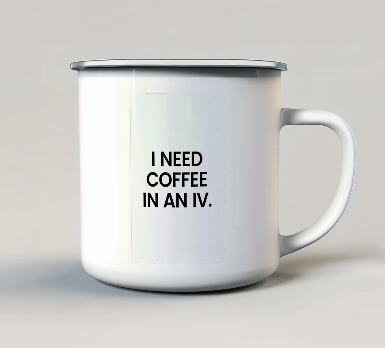 Coffee tazza in smalto da Studio One