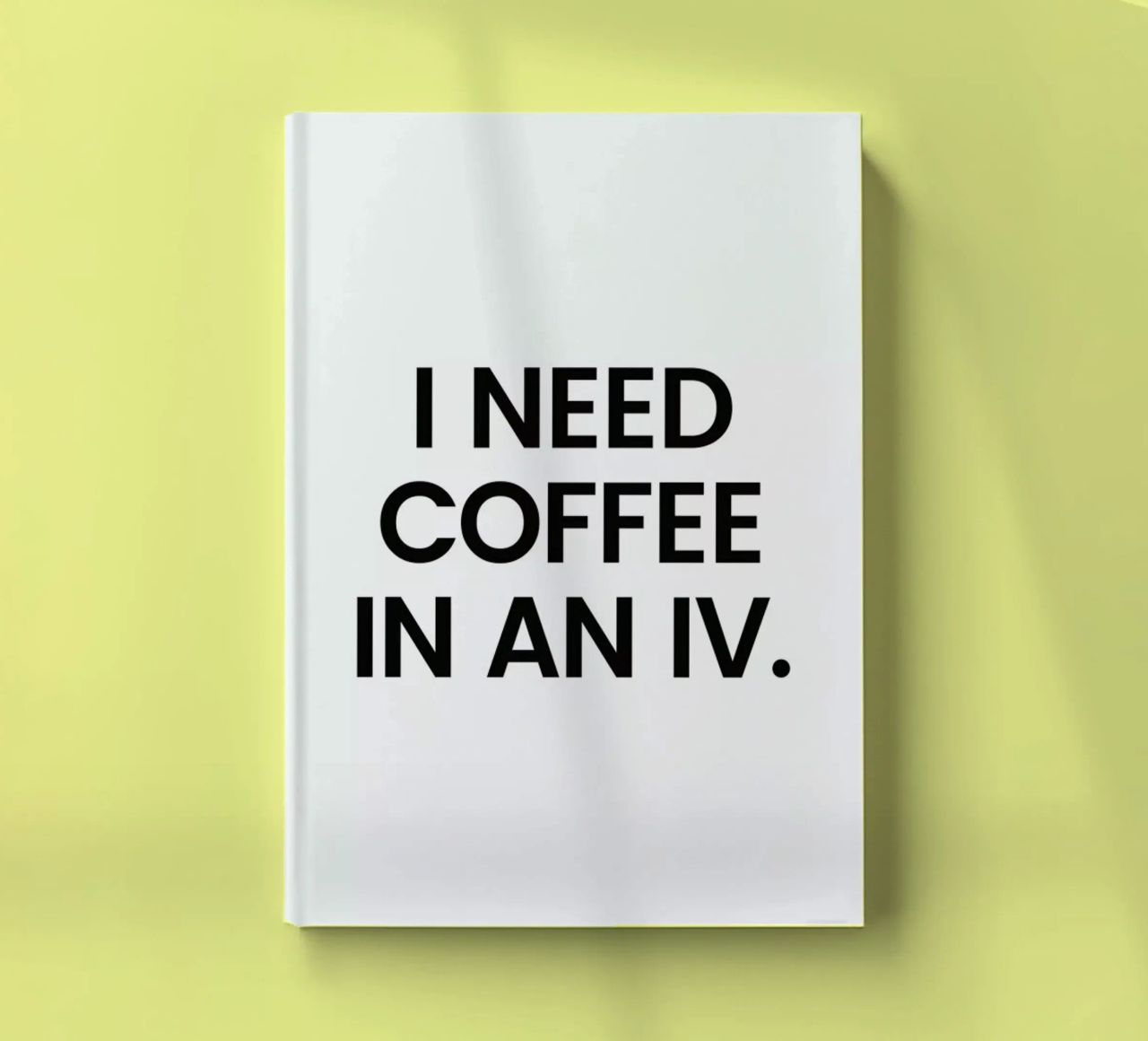 Coffee notebook by Studio One