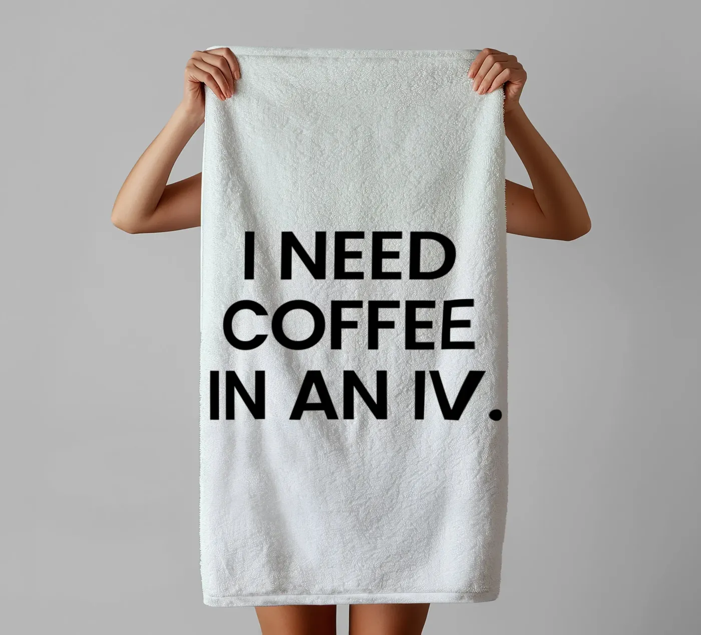 Coffee badhanddoek van Studio One