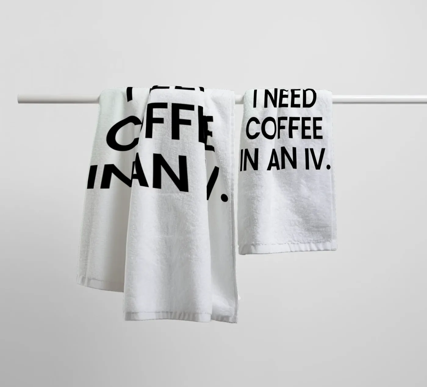 Coffee badhanddoek van Studio One