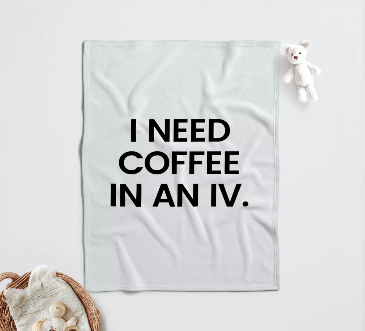 Coffee fleecedeken van Studio One