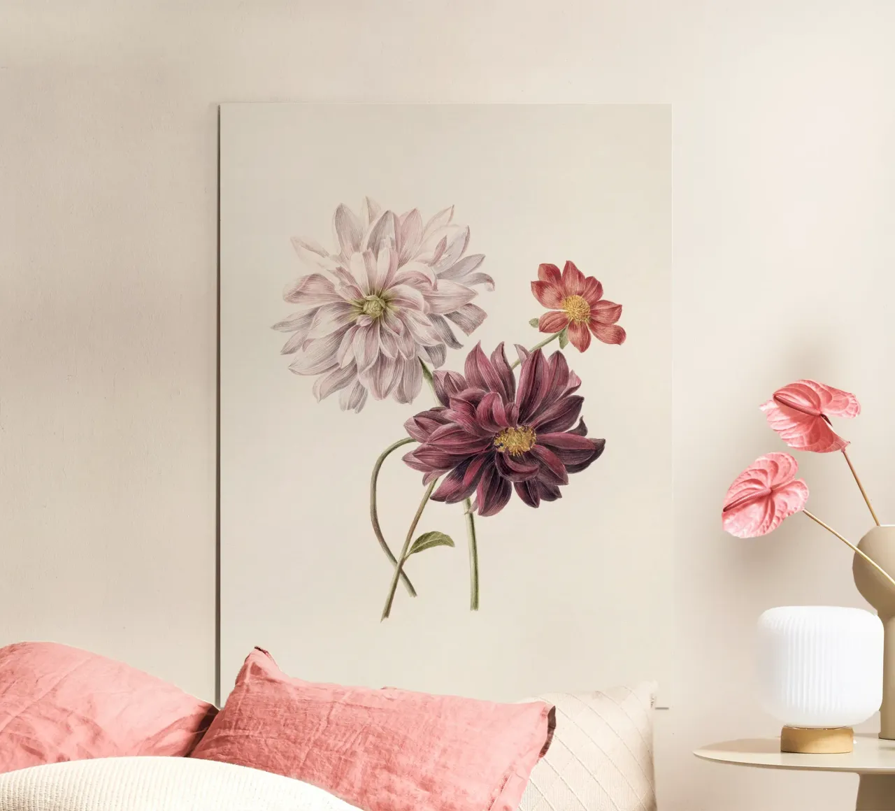 Dahlia poster da Botanical