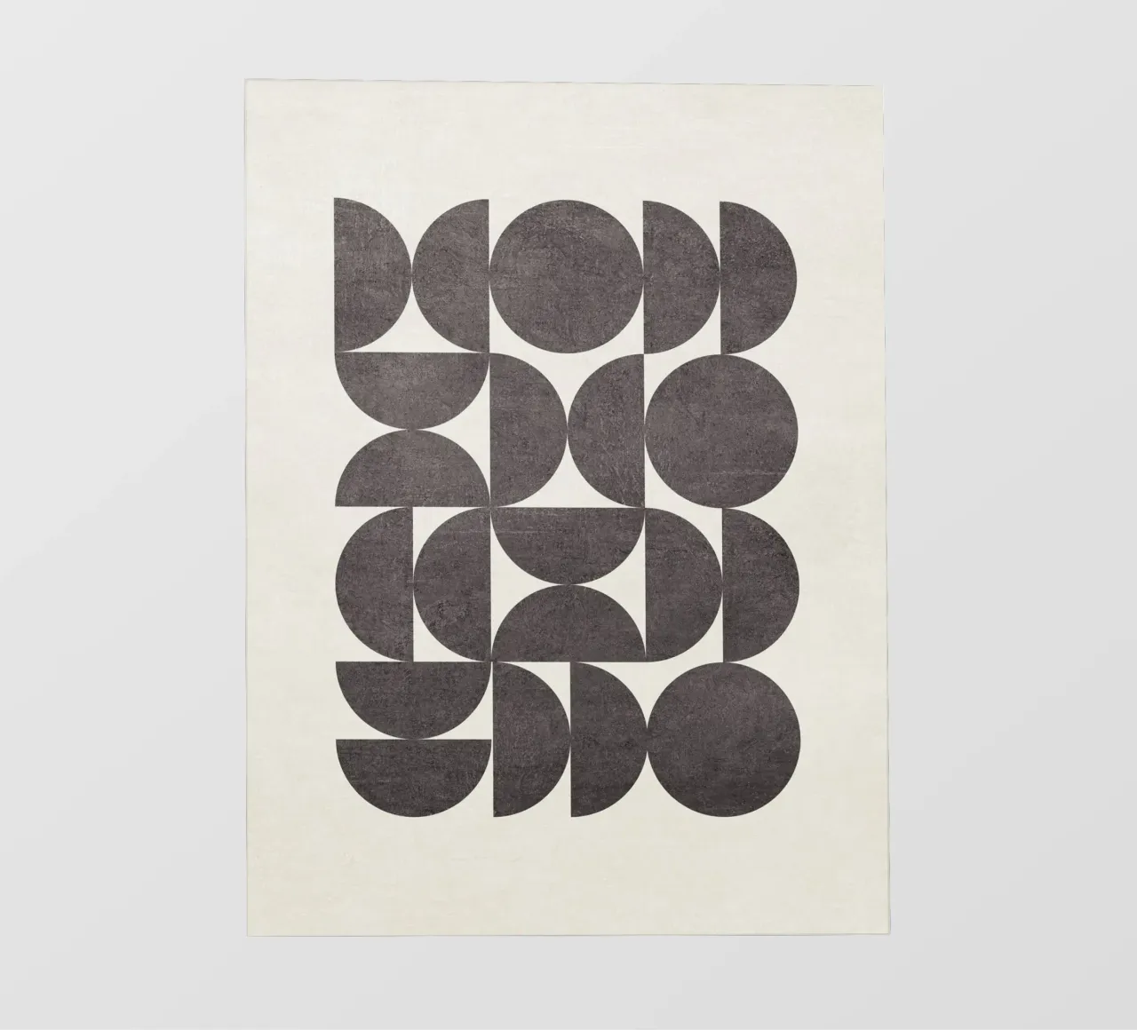Bauhaus Style Semicircles telo in pvc da apoloprints