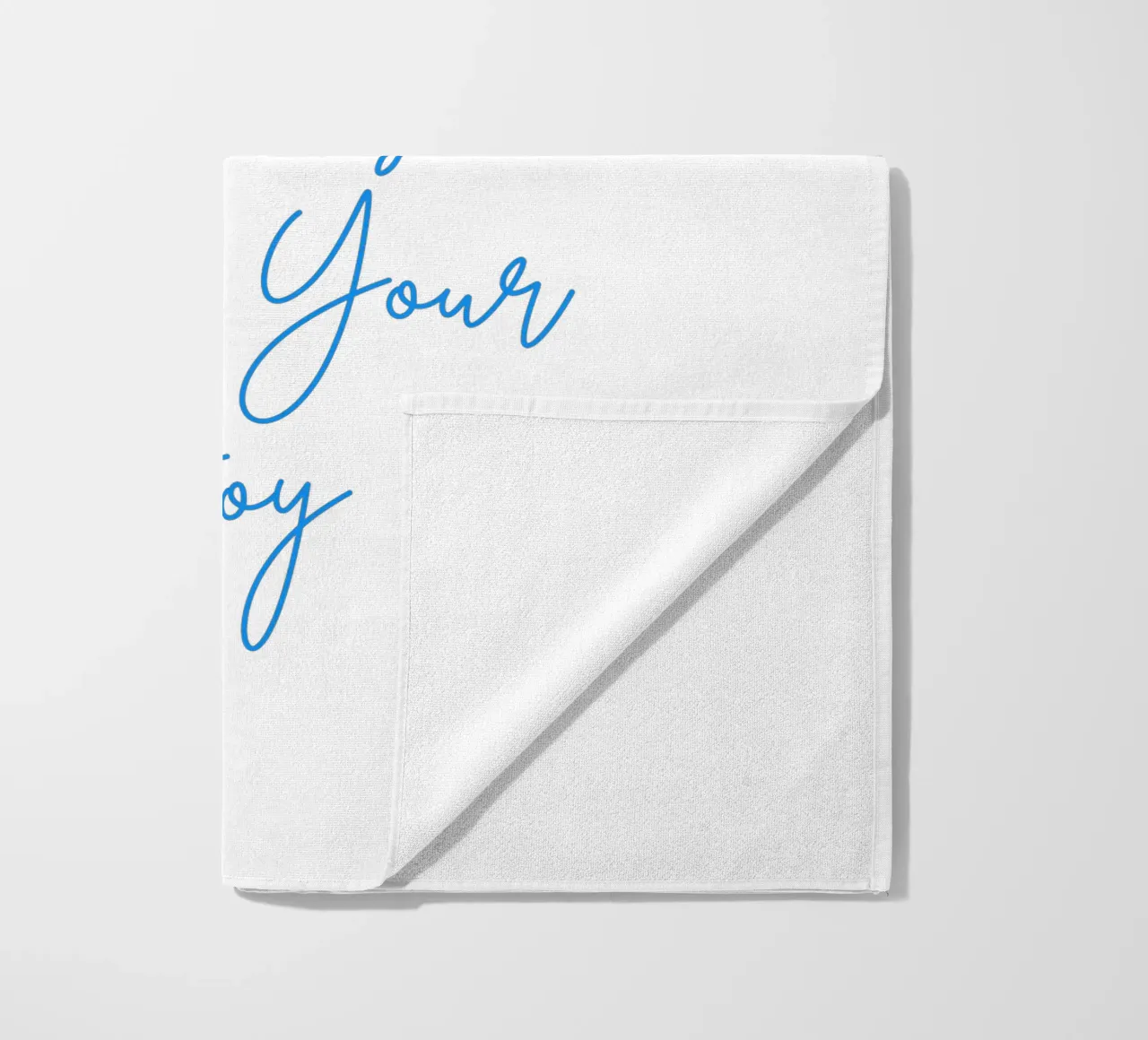 "Don't Let Comparison Steal Your Joy" Blue Text telo mare da FABOArt