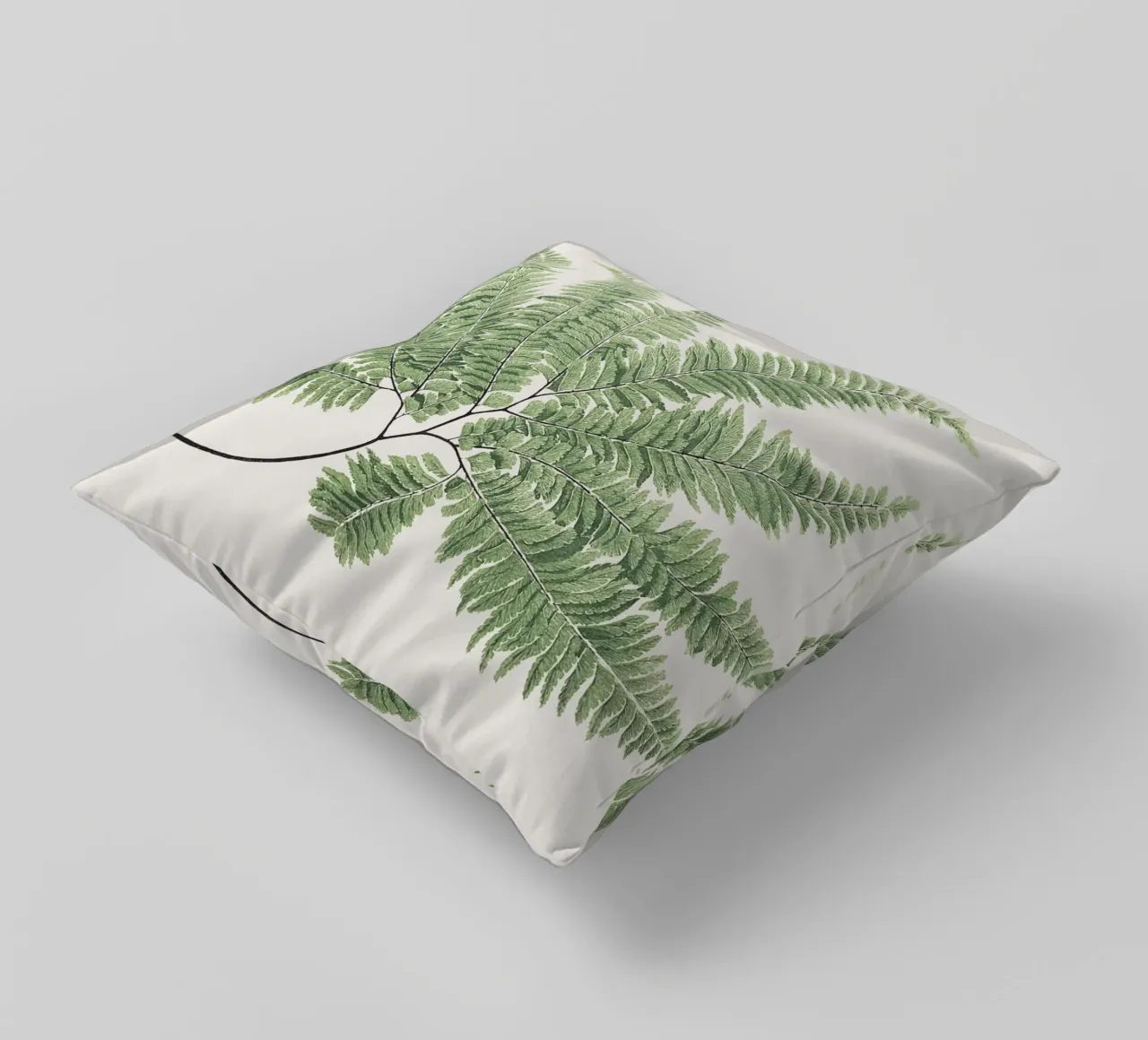 Fern leaves cuscino da apoloprints