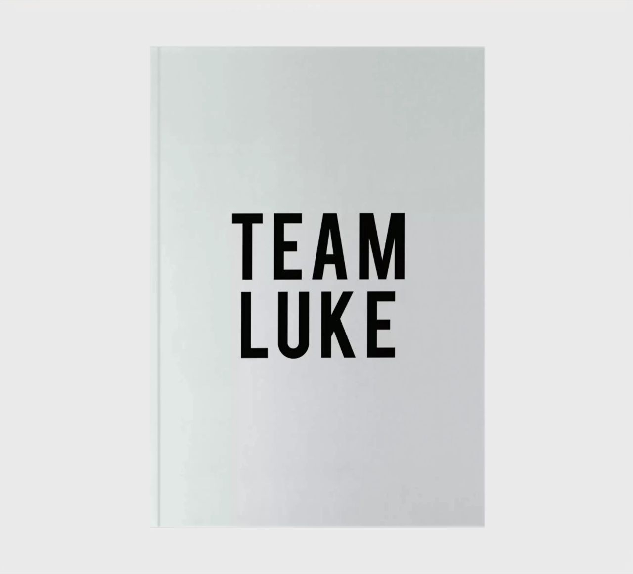 Team Luke notebook by Studio One