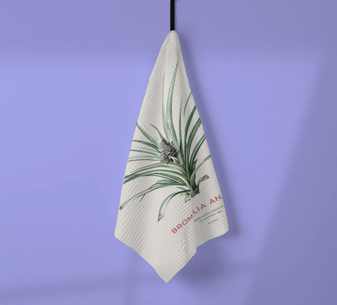 Ananas oder Bromelia ananas Geschirrtuch von Vintagrafica