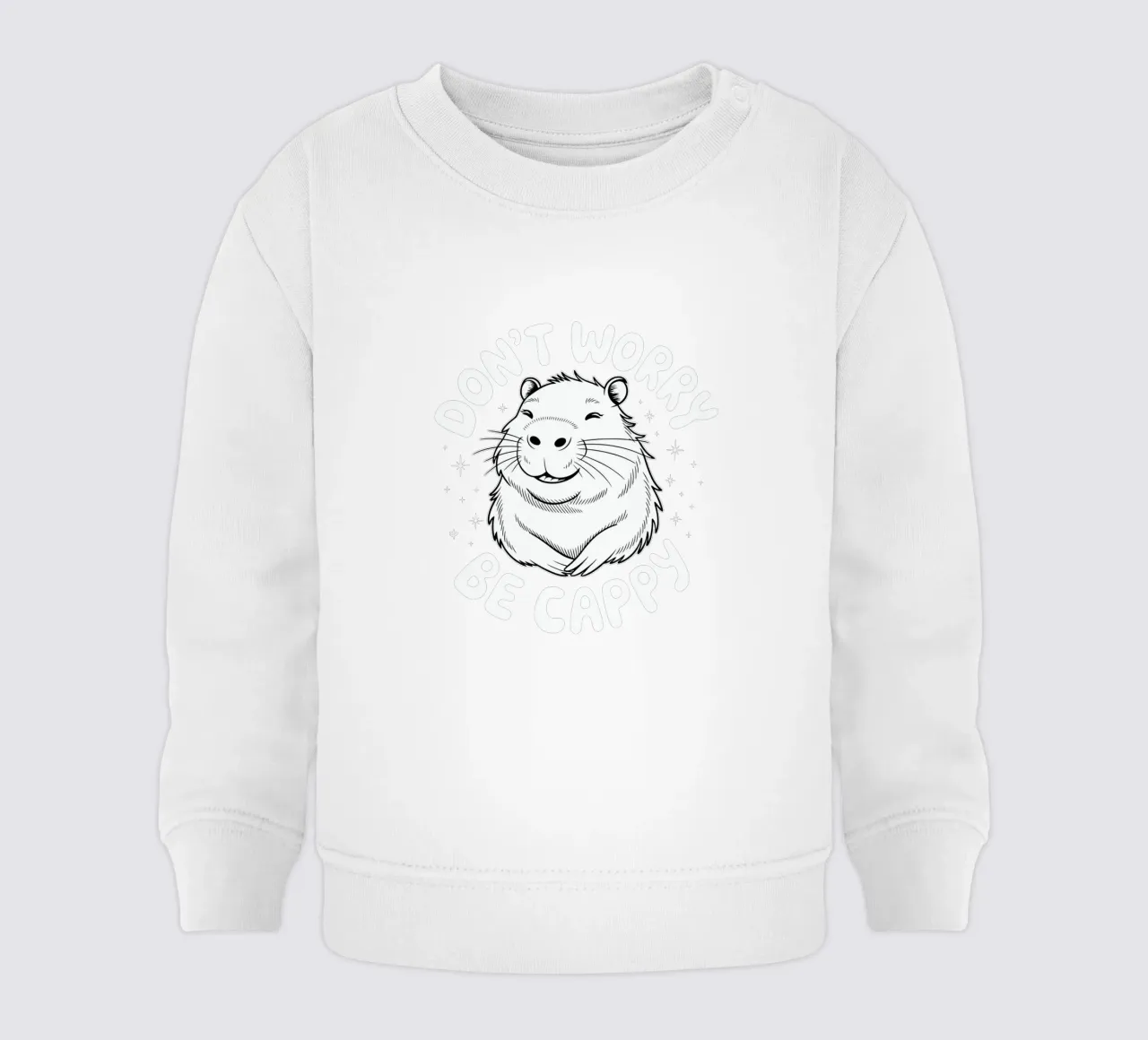 Don't worry, be cappy felpa neonato da edsonramosart