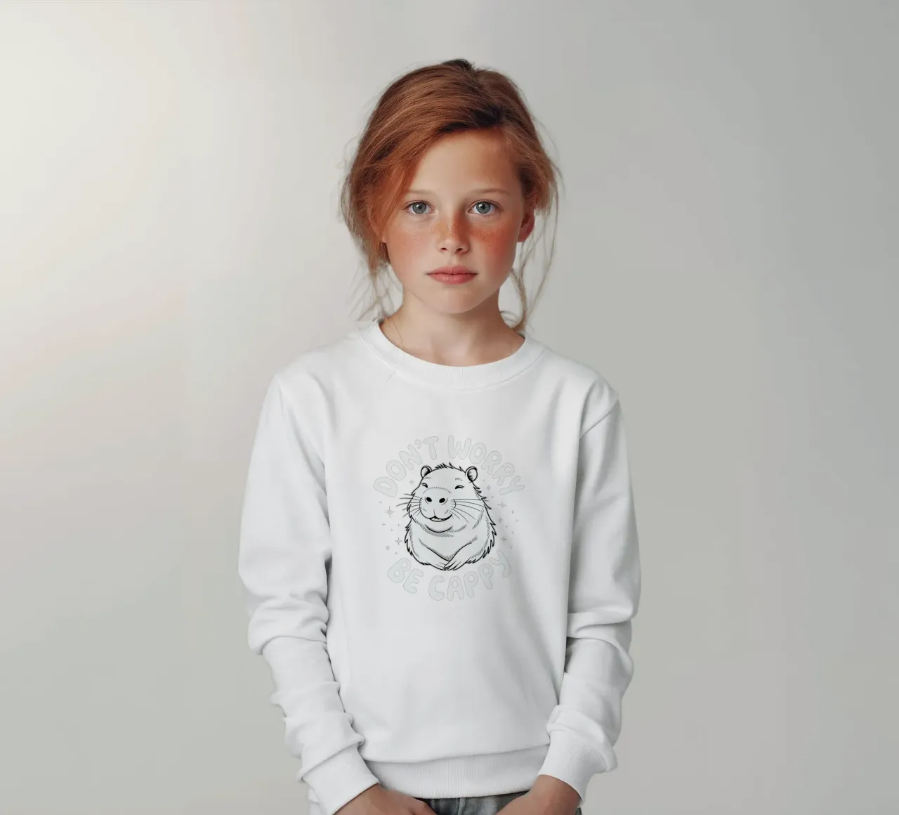Don't worry, be cappy felpa bambino da edsonramosart