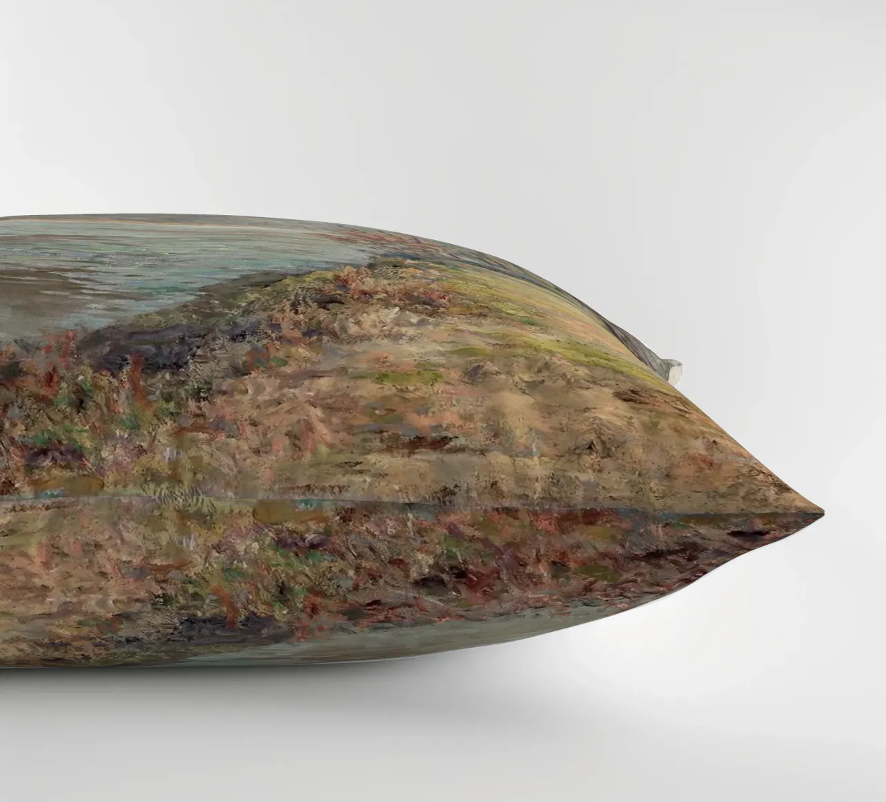 River landscape in autumn cuscino da apoloprints