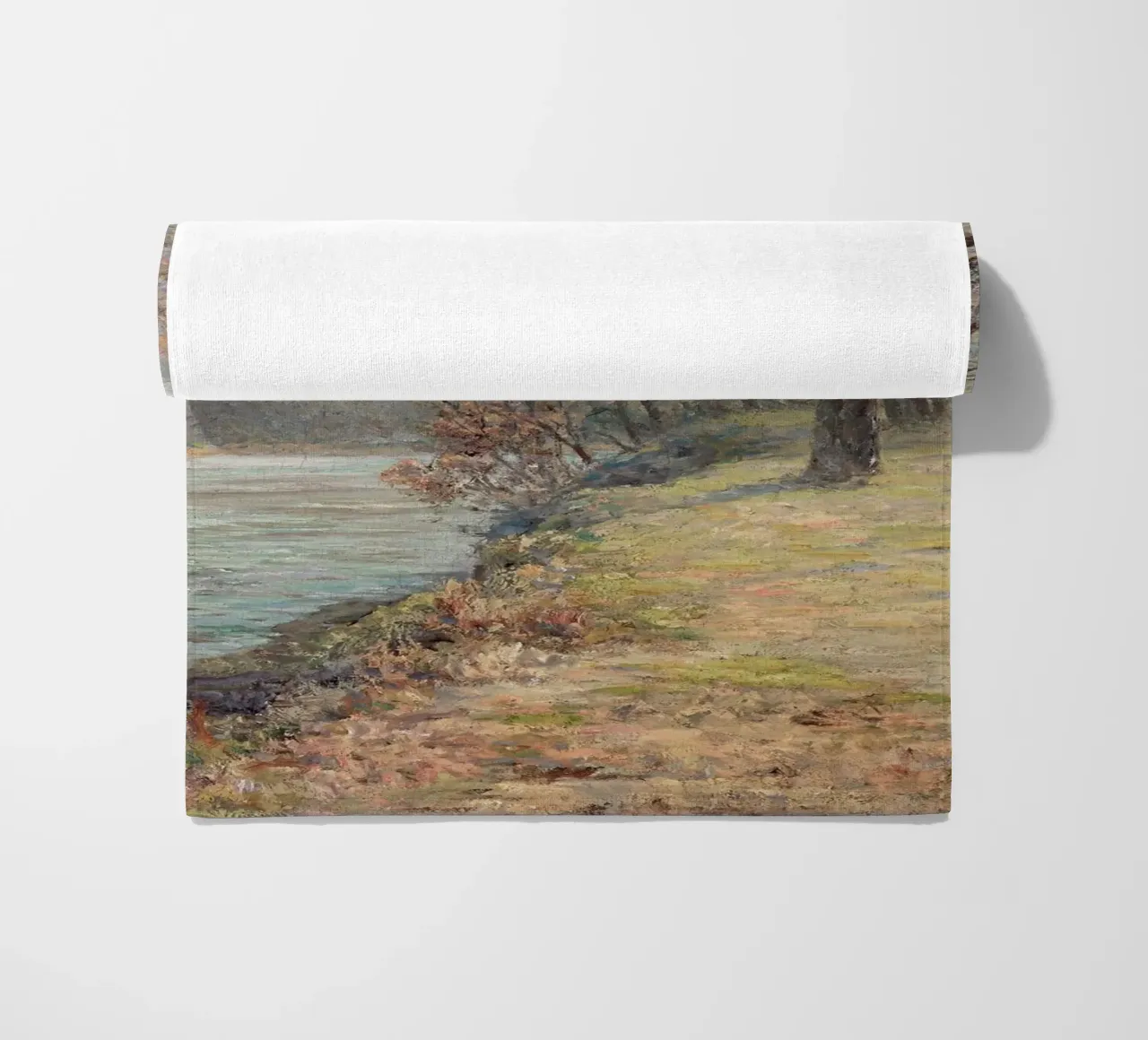 River landscape in autumn telo mare da apoloprints