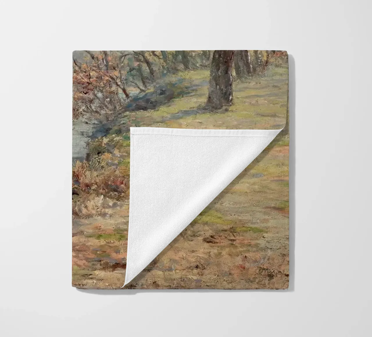 River landscape in autumn telo mare da apoloprints