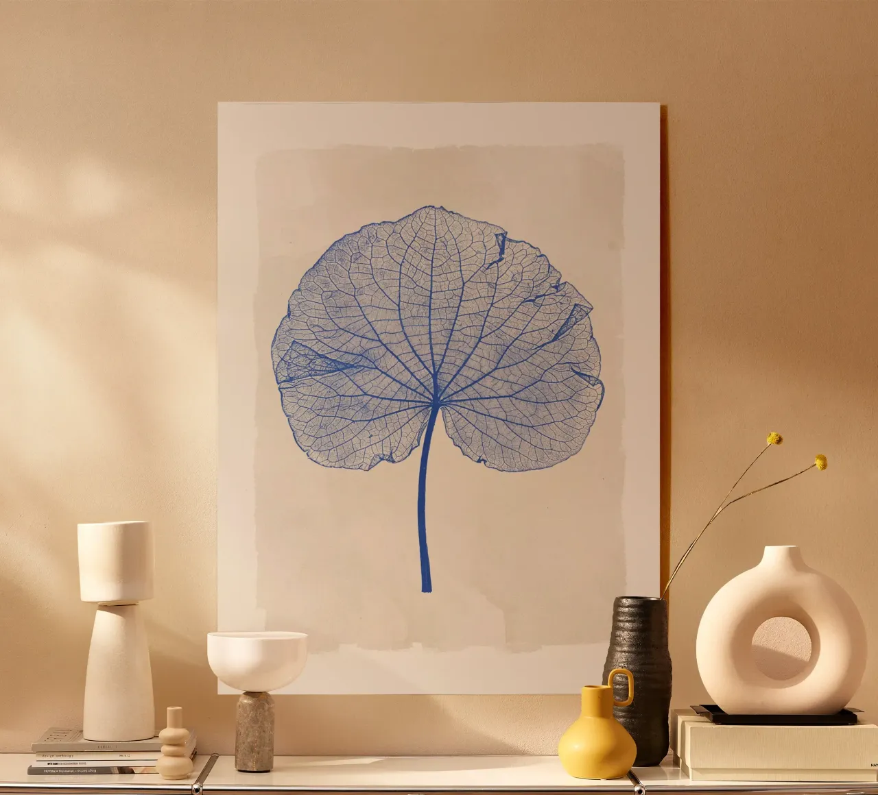 Blue Leaf no. 4 plexiglass da apoloprints