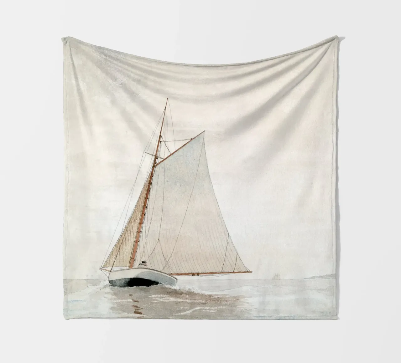 Sailing Seascape coperta in pile da apoloprints