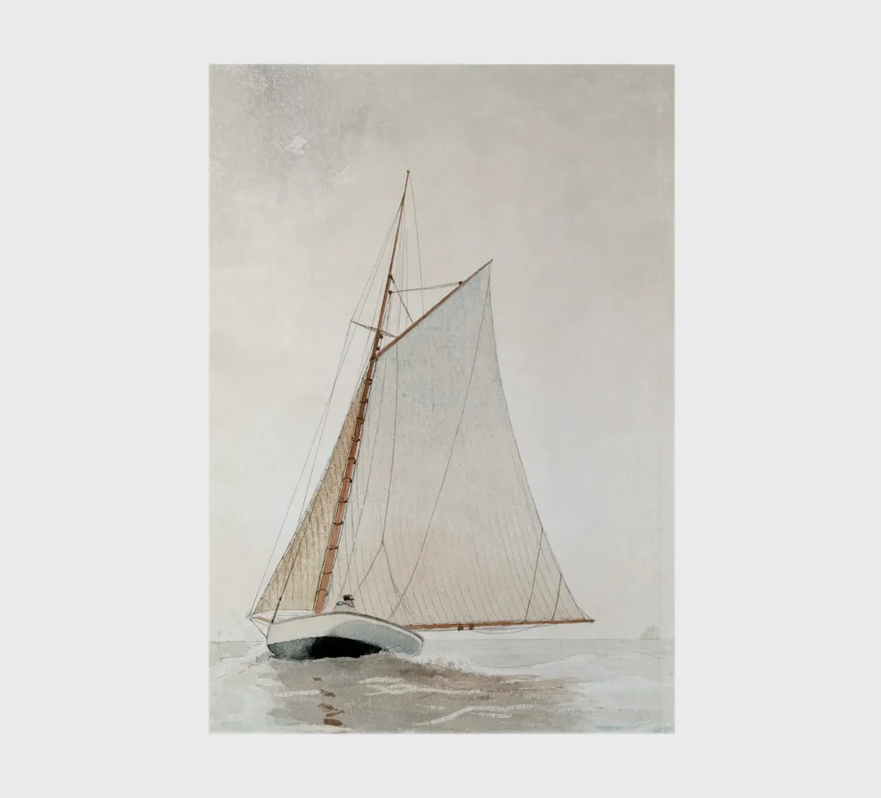Sailing Seascape notebook by apoloprints