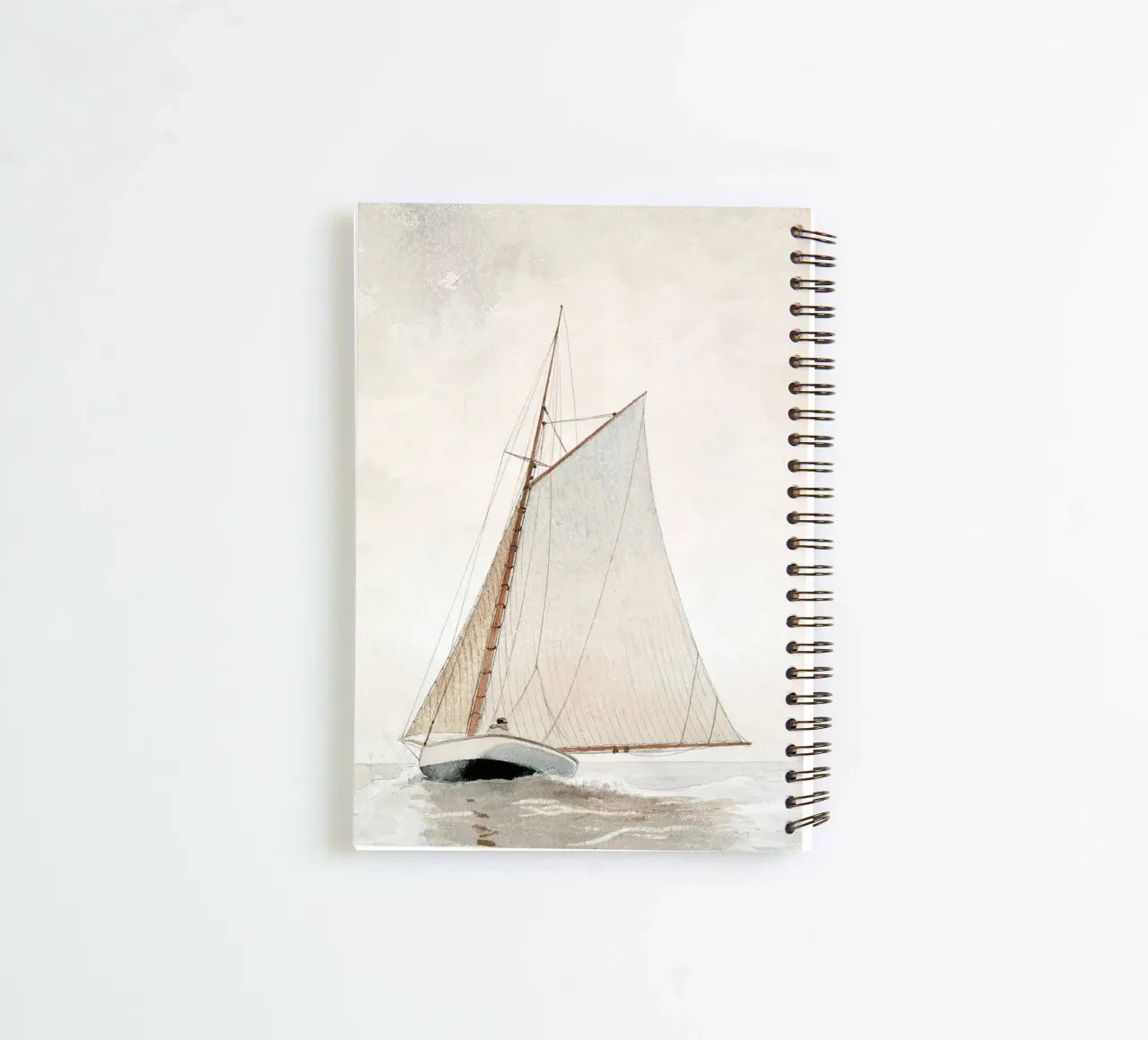 Sailing Seascape spiral notebook by apoloprints