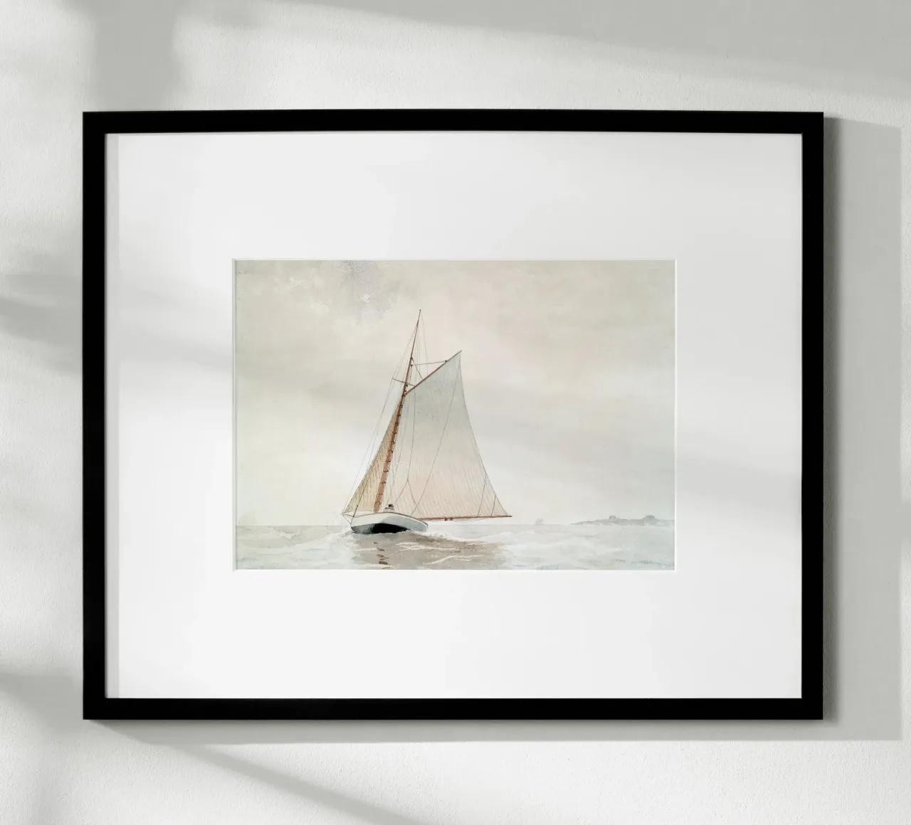 Sailing Seascape poster con telaio in alluminio da apoloprints